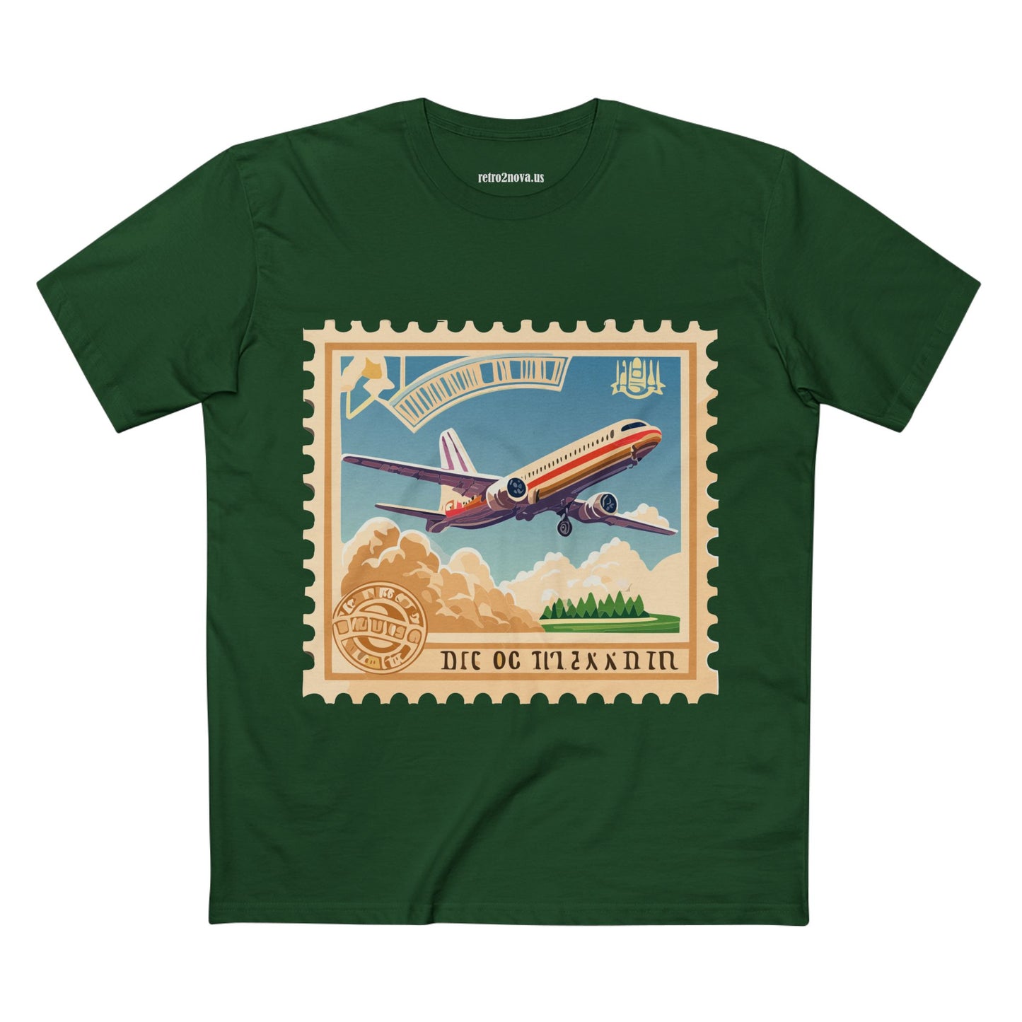 Stamp Shirt, Postage Stamp Shirt
