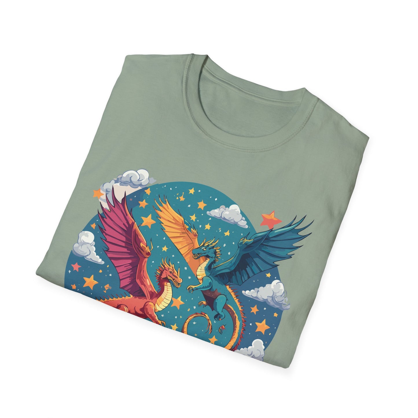 Dragon T Shirt, Dragon Shirt, Shirt with Animals, Animal Shirt
