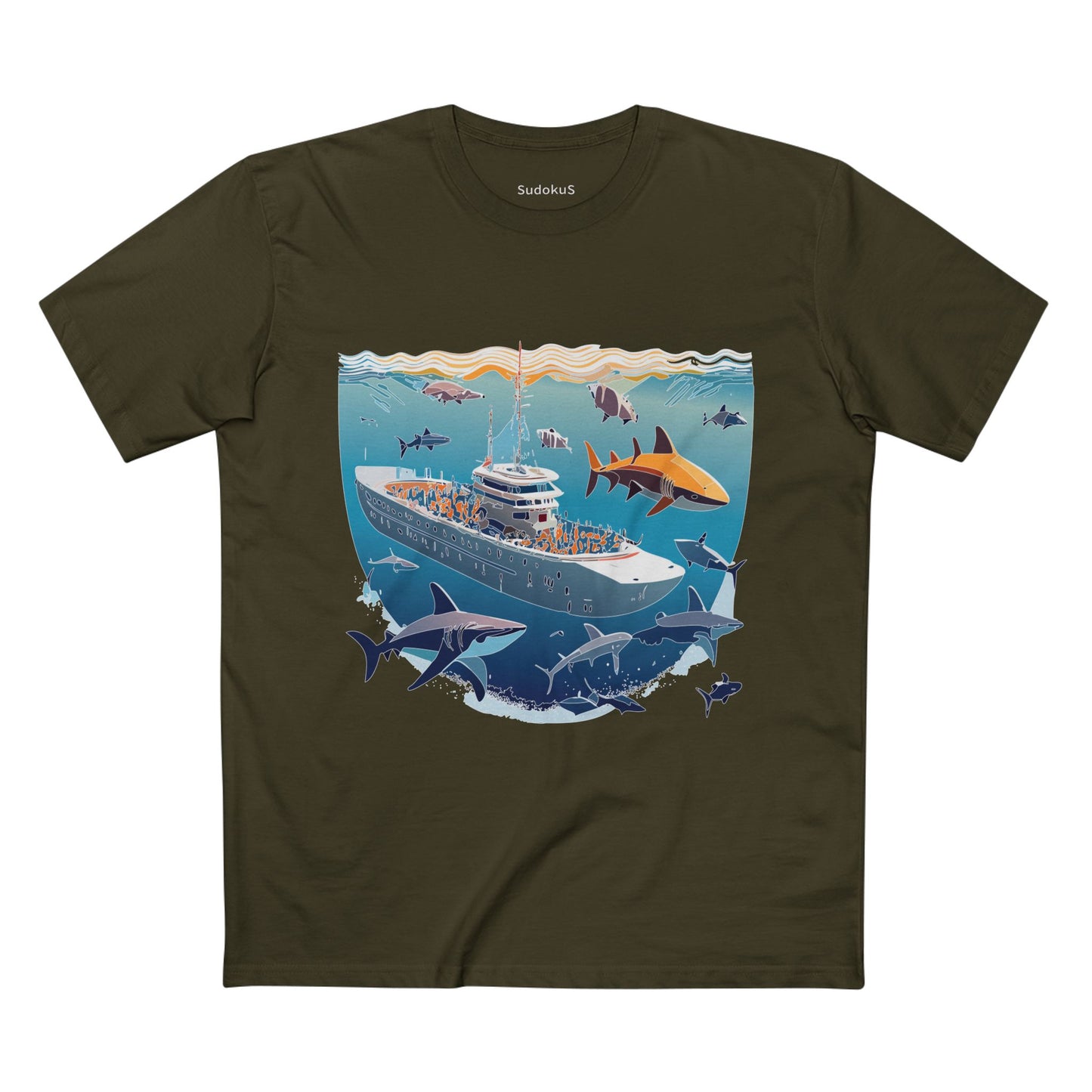 Ocean Coast Shirts, Ocean Shirt - SudokuS