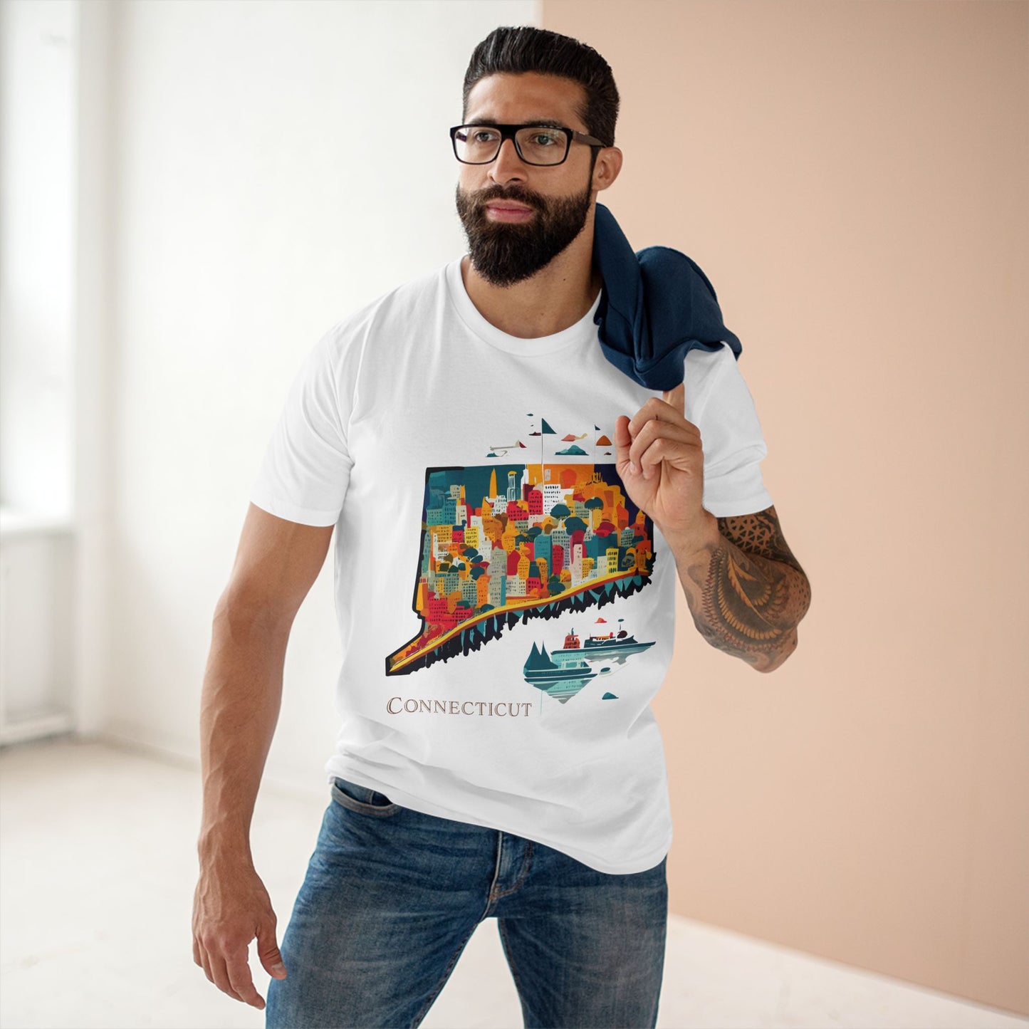 US State Shirts, Connecticut Shirt