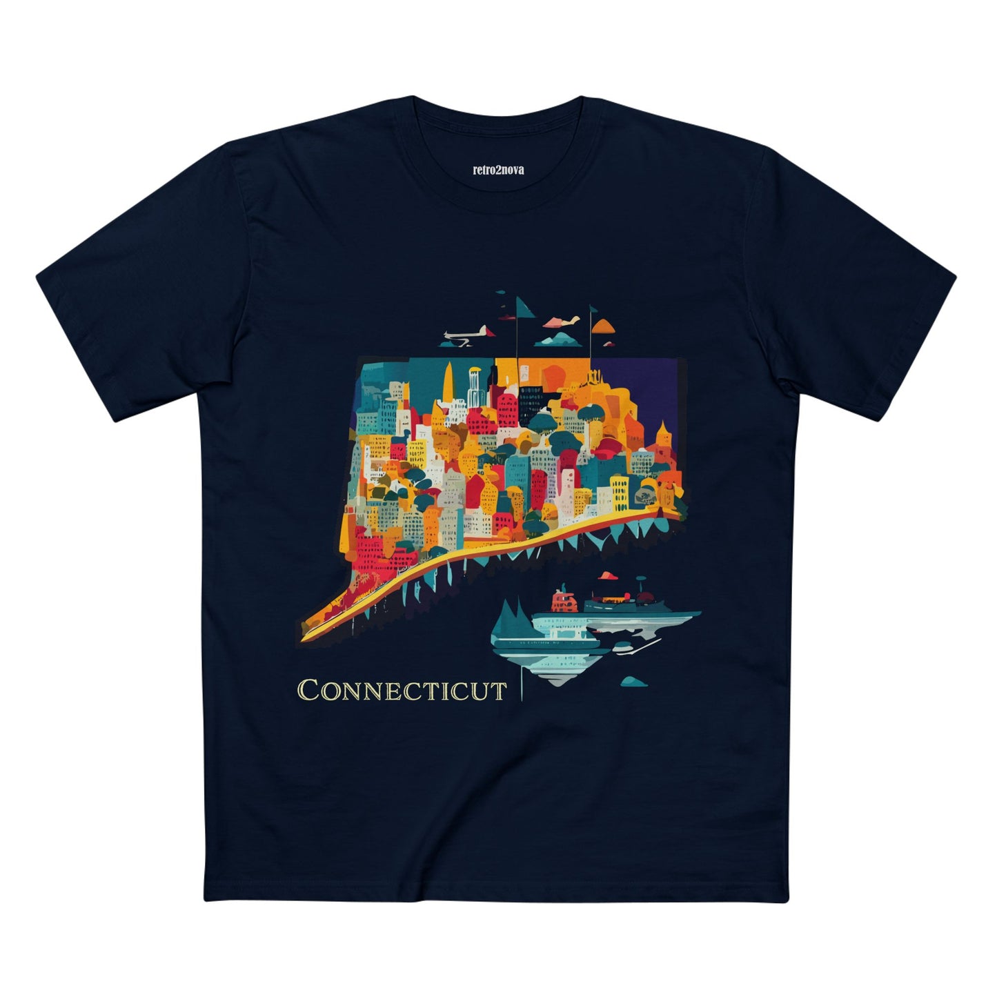 US State Shirts, Connecticut Shirt