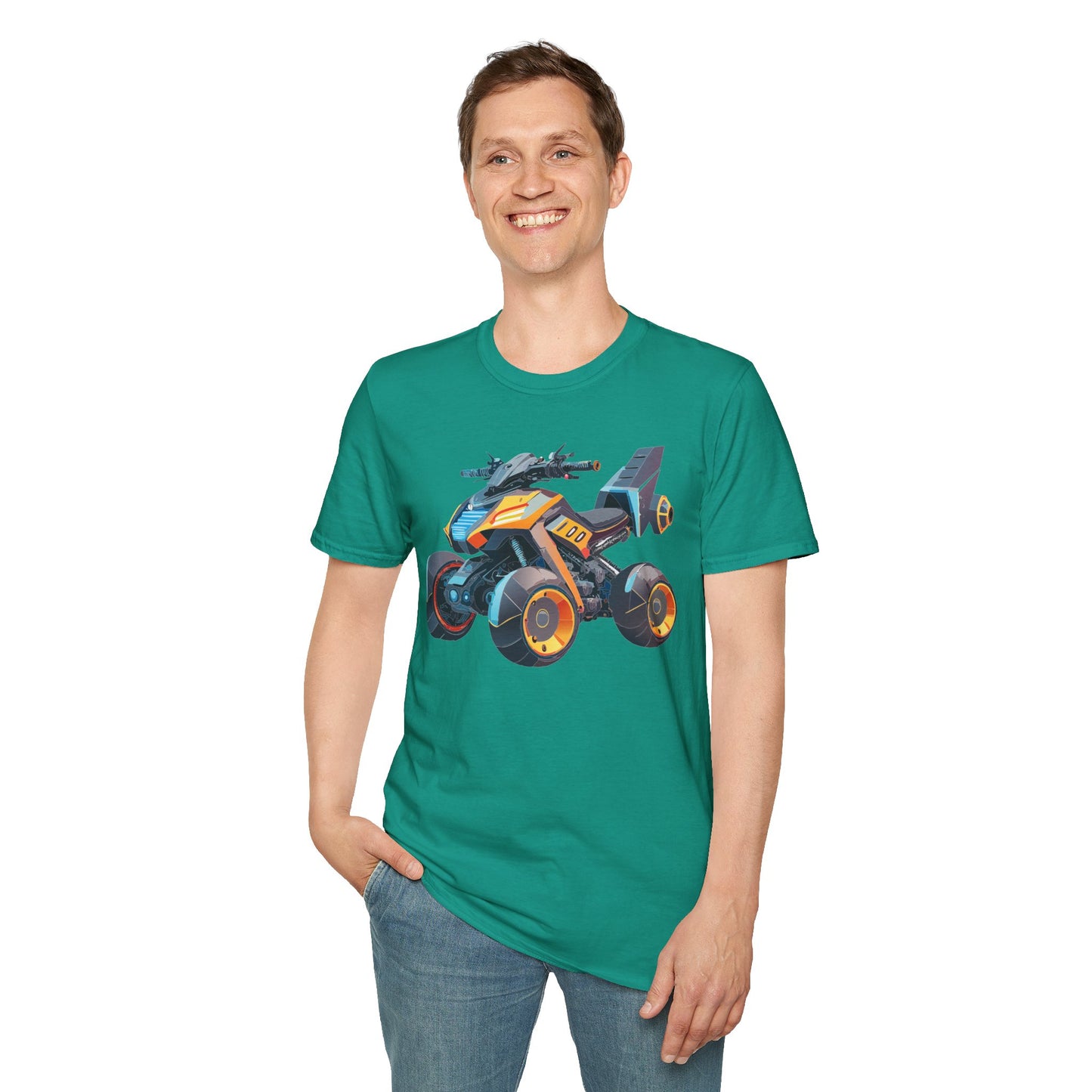 Bike T Shirt, Moto Shirt, Shirt with Motorcycle, MTB T Shirts