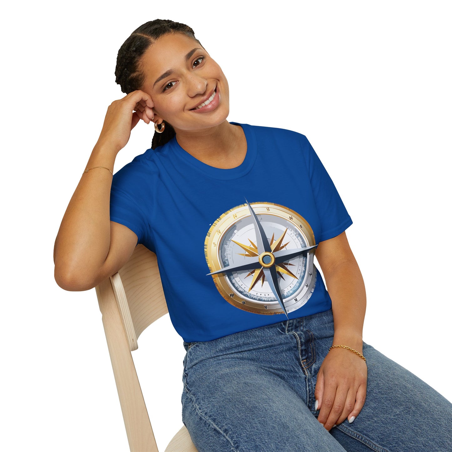 Compass T Shirt, Compass Shirt, Shirt with Compass, Navigator Shirt