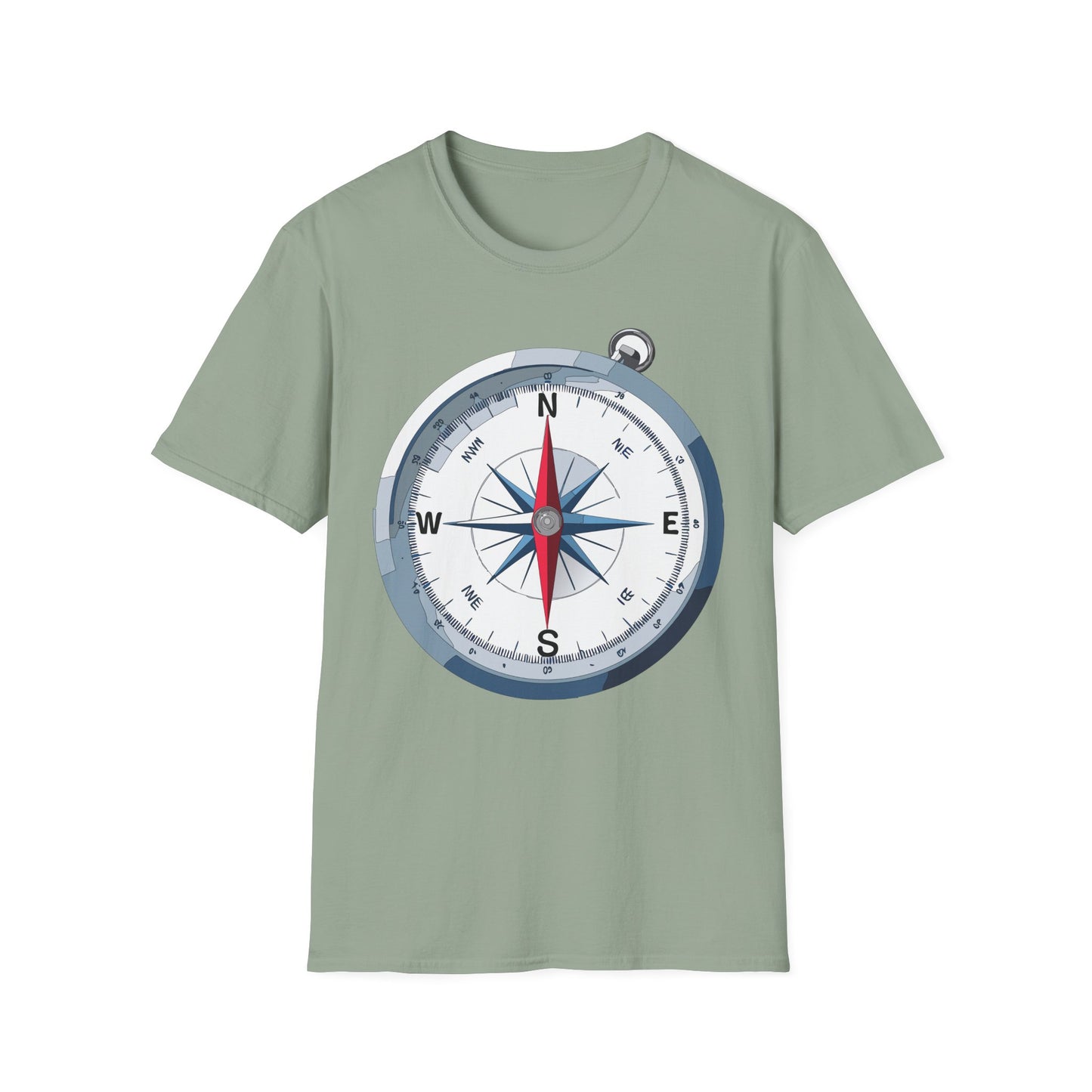 Compass T Shirt, Compass Shirt, Shirt with Compass, Navigator Shirt