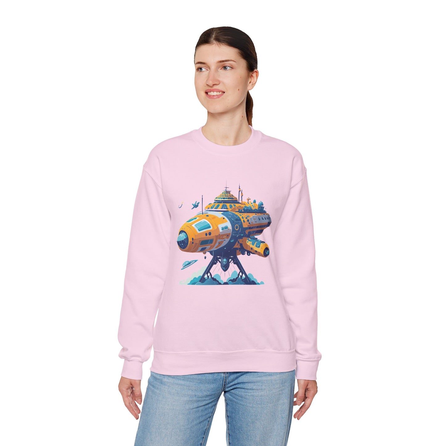 Space Shuttle Sweatshirt, Cosmic Sweatshirt, Astronaut Sweatshirt, Space Cosmic Sweatshirt