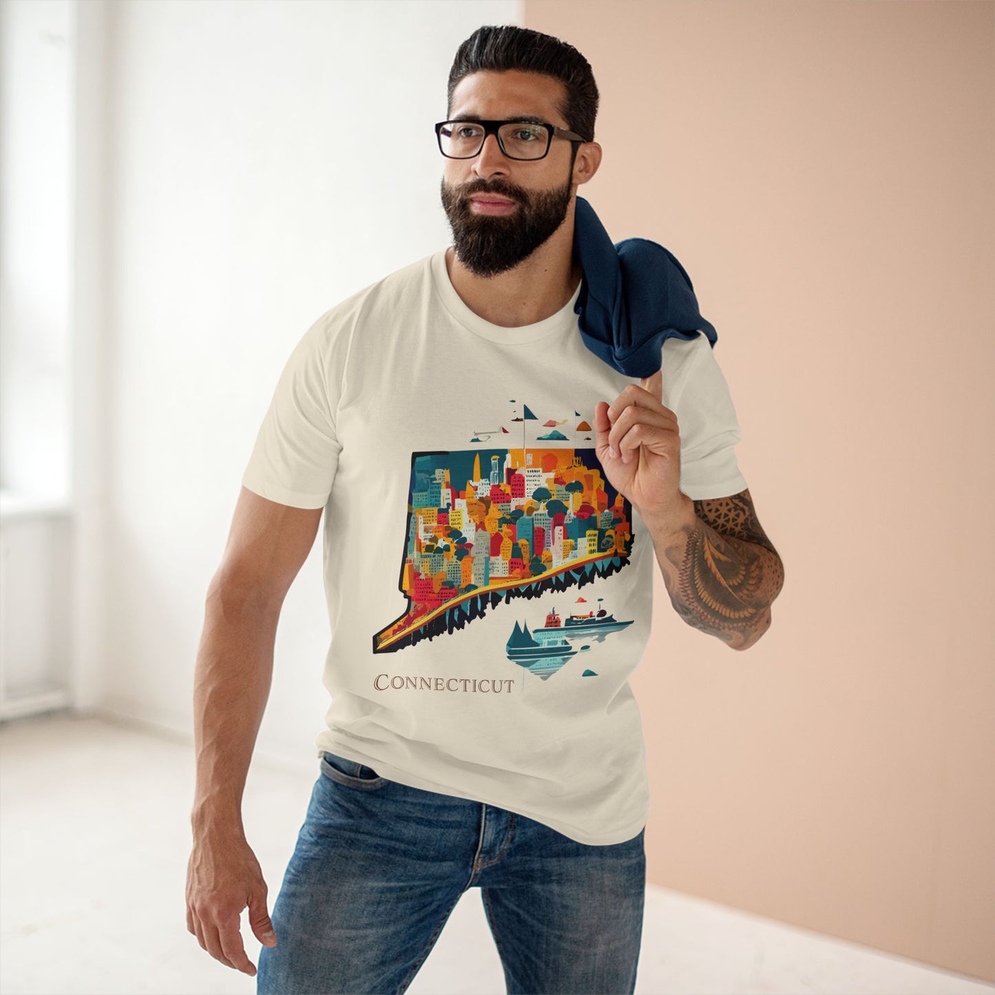US State Shirts, Connecticut Shirt