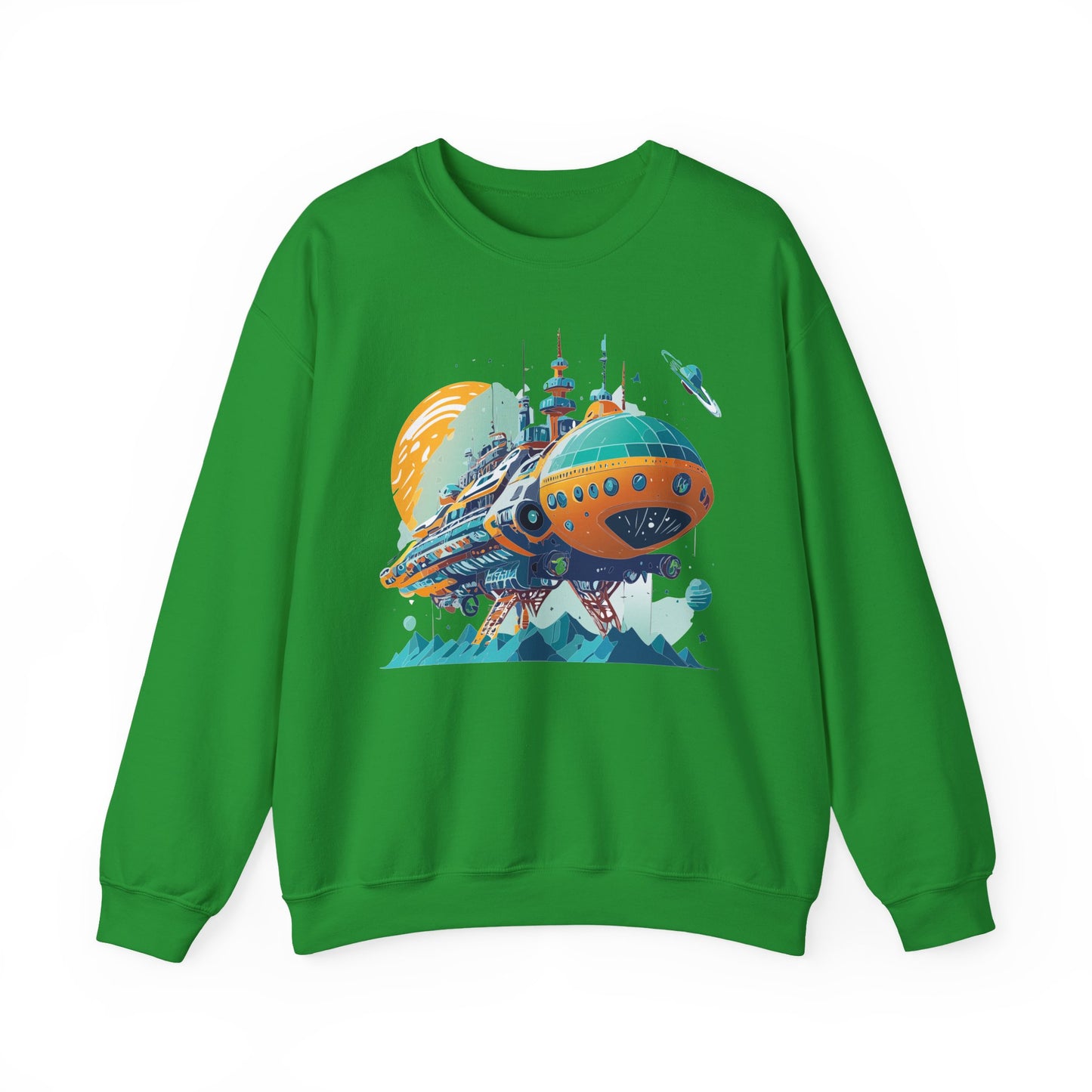 Space Shuttle Sweatshirt, Cosmic Sweatshirt, Astronaut Sweatshirt, Space Cosmic Sweatshirt