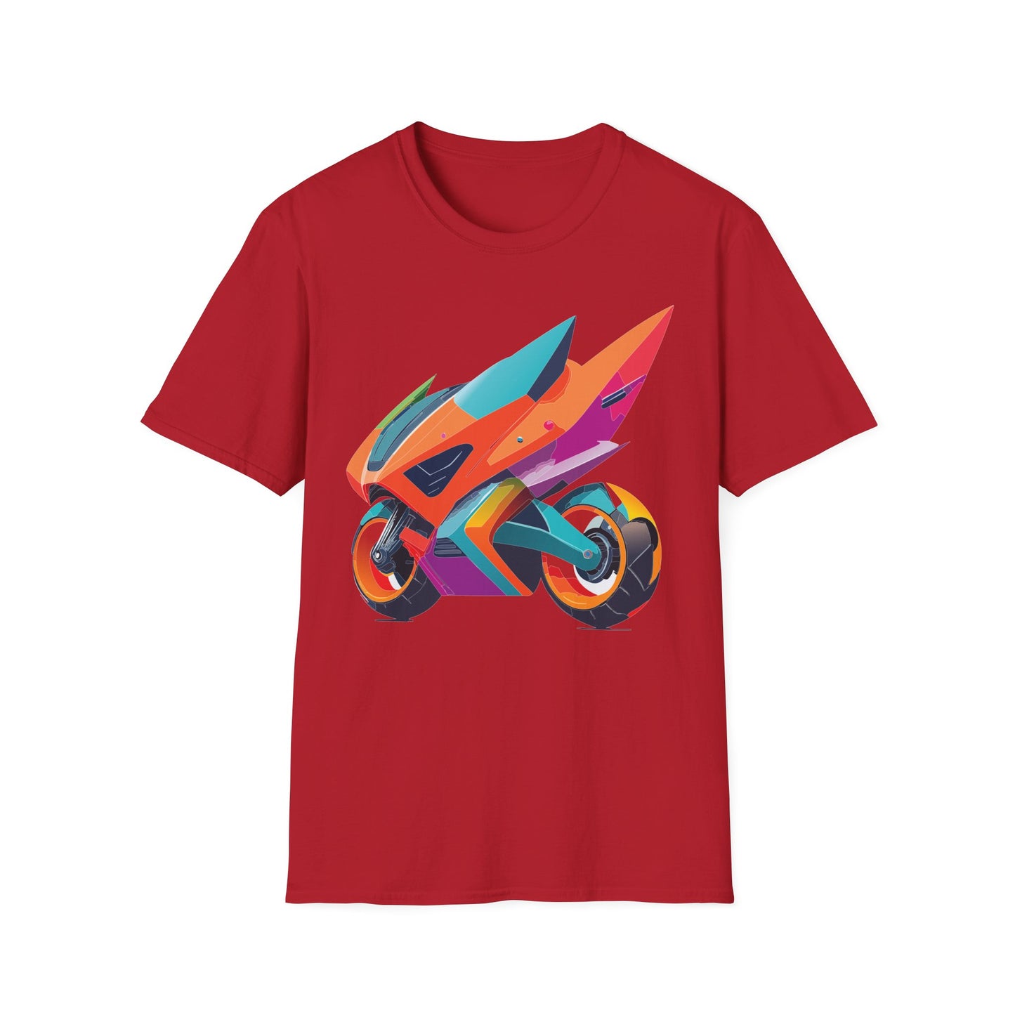 Bike T Shirt, Moto Shirt, Shirt with Motorcycle, MTB T Shirts