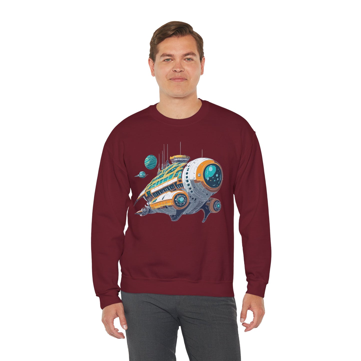 Space Shuttle Sweatshirt, Cosmic Sweatshirt, Astronaut Sweatshirt, Space Cosmic Sweatshirt