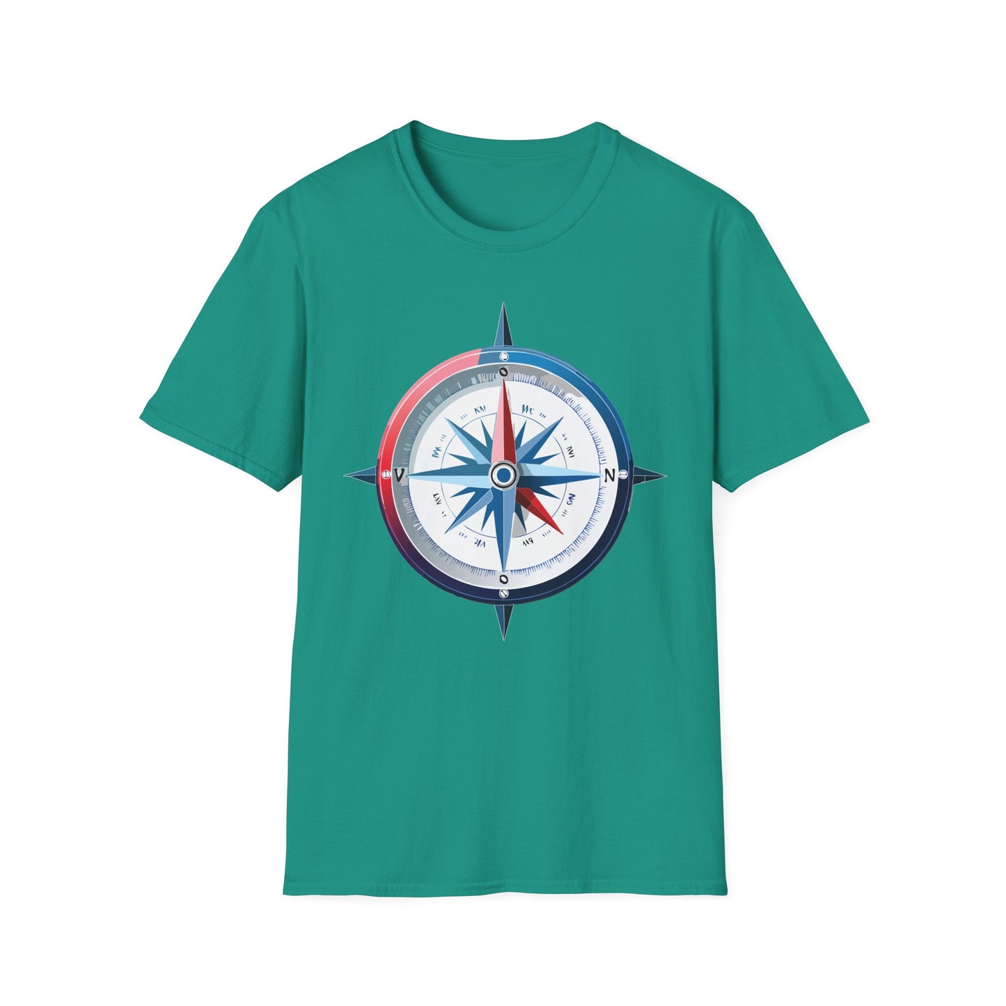 Compass T Shirt, Compass Shirt, Shirt with Compass, Navigator Shirt