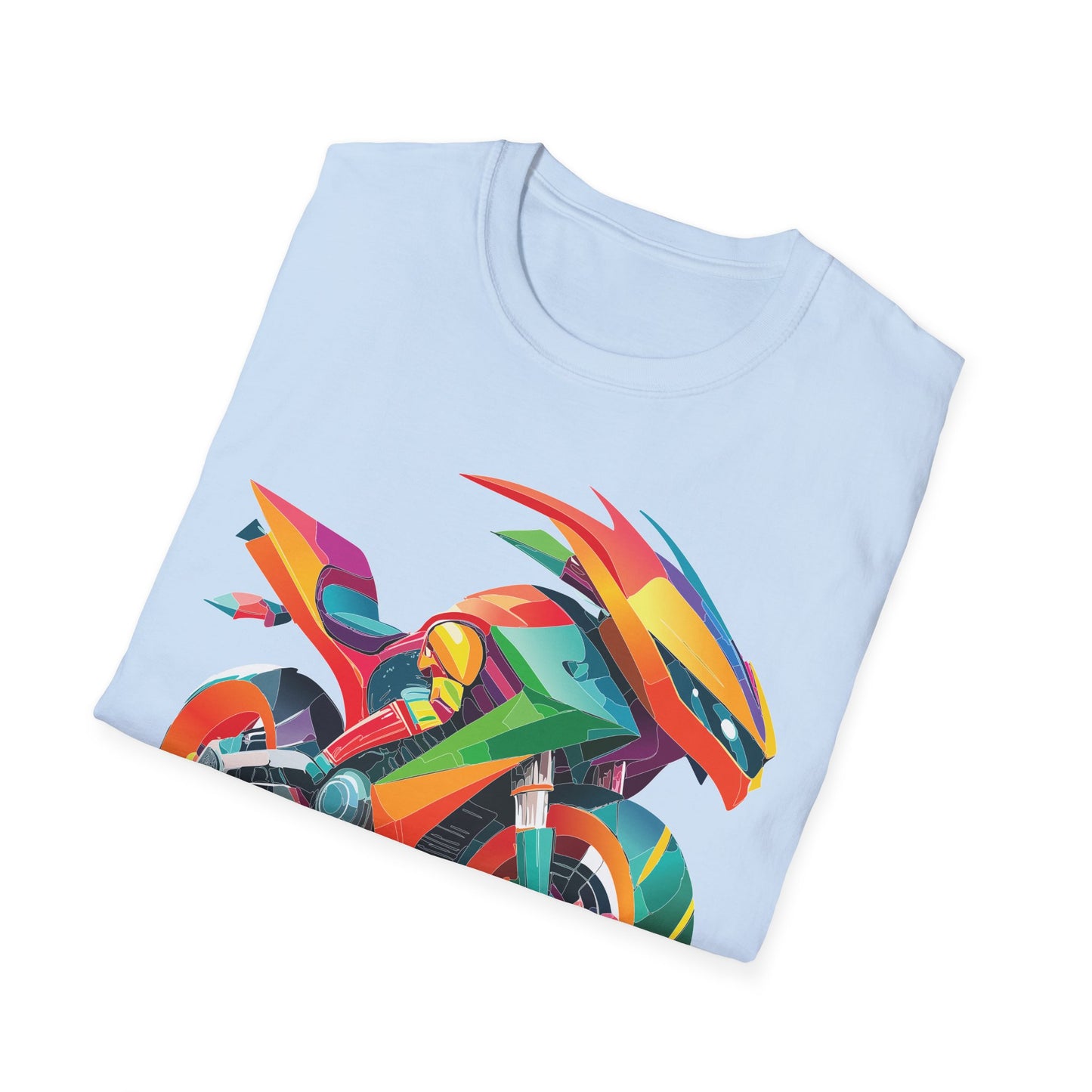 Bike T Shirt, Moto Shirt, Shirt with Motorcycle, MTB T Shirts