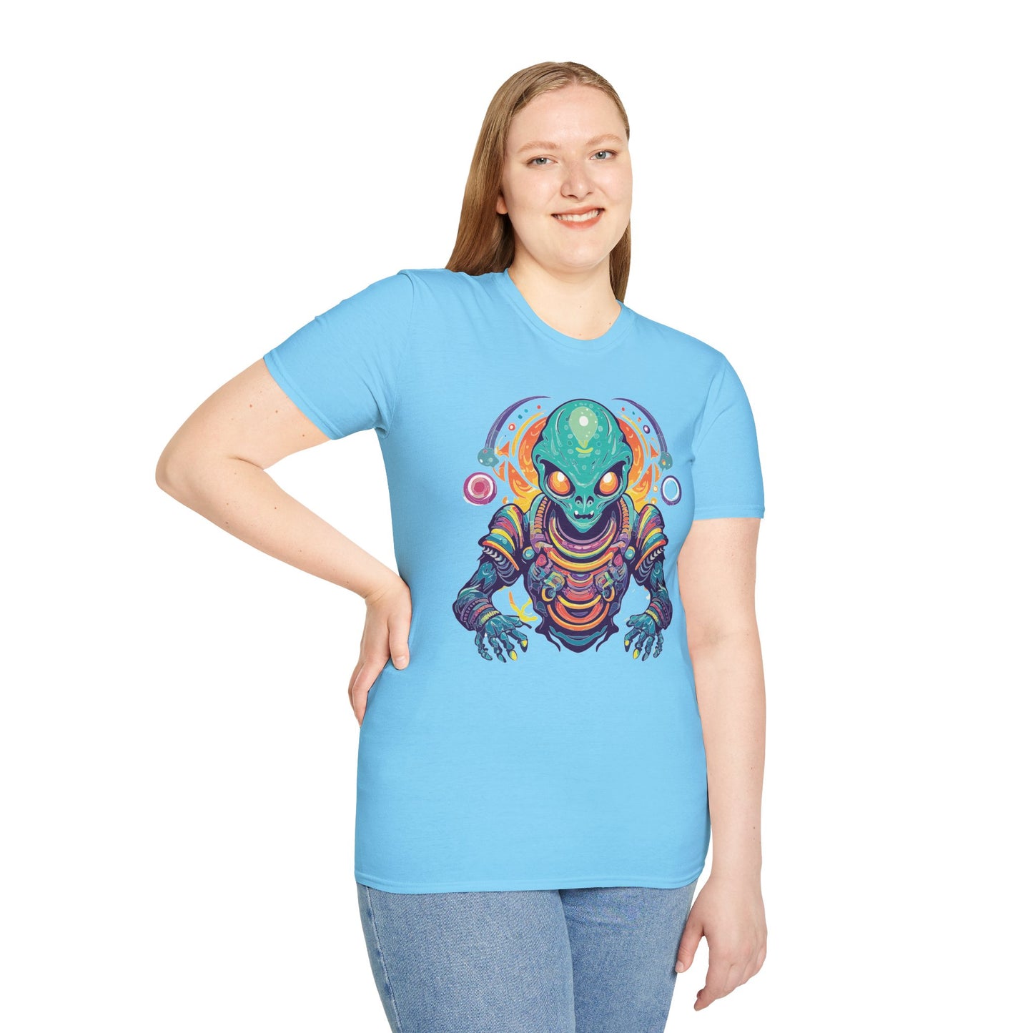 Alien T Shirt, Cosmos Shirt, Shirt with Aliens, Cosmo Shirts