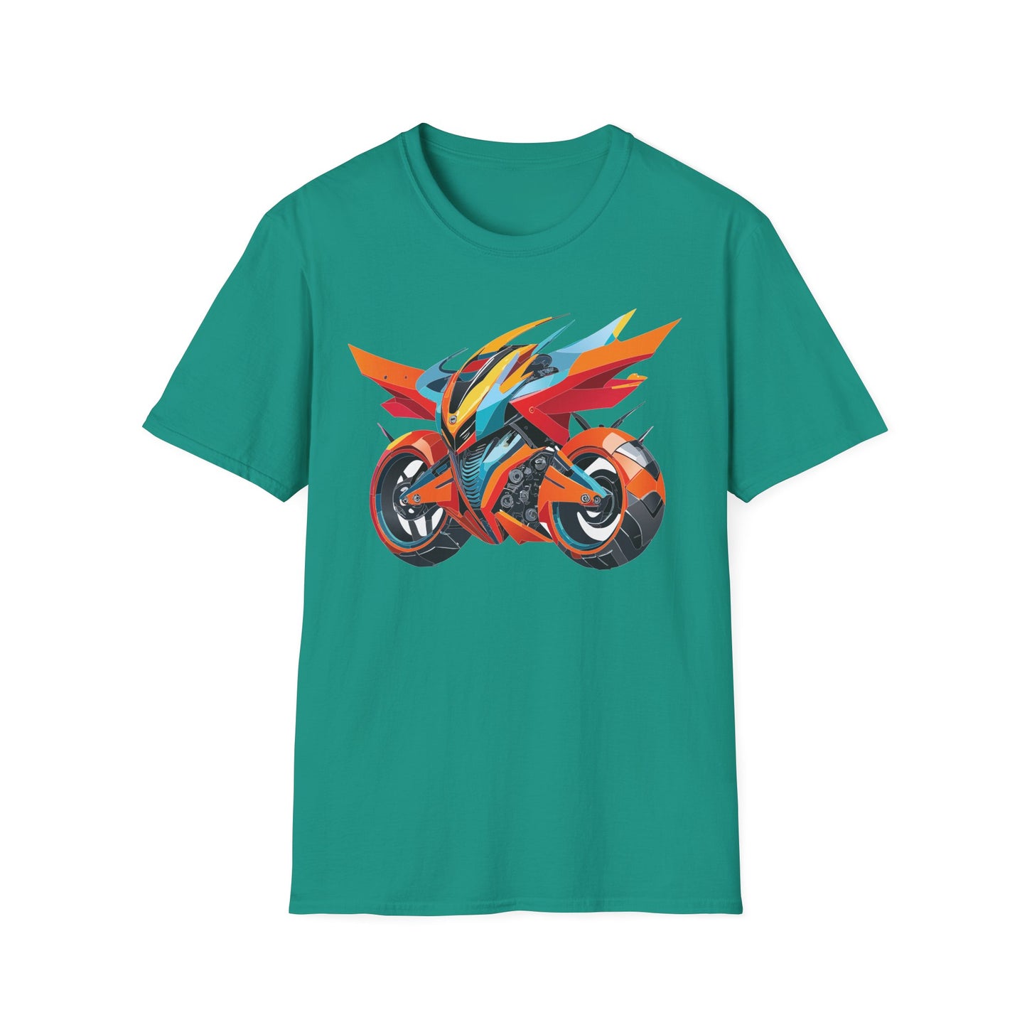 Bike T Shirt, Moto Shirt, Shirt with Motorcycle, MTB T Shirts