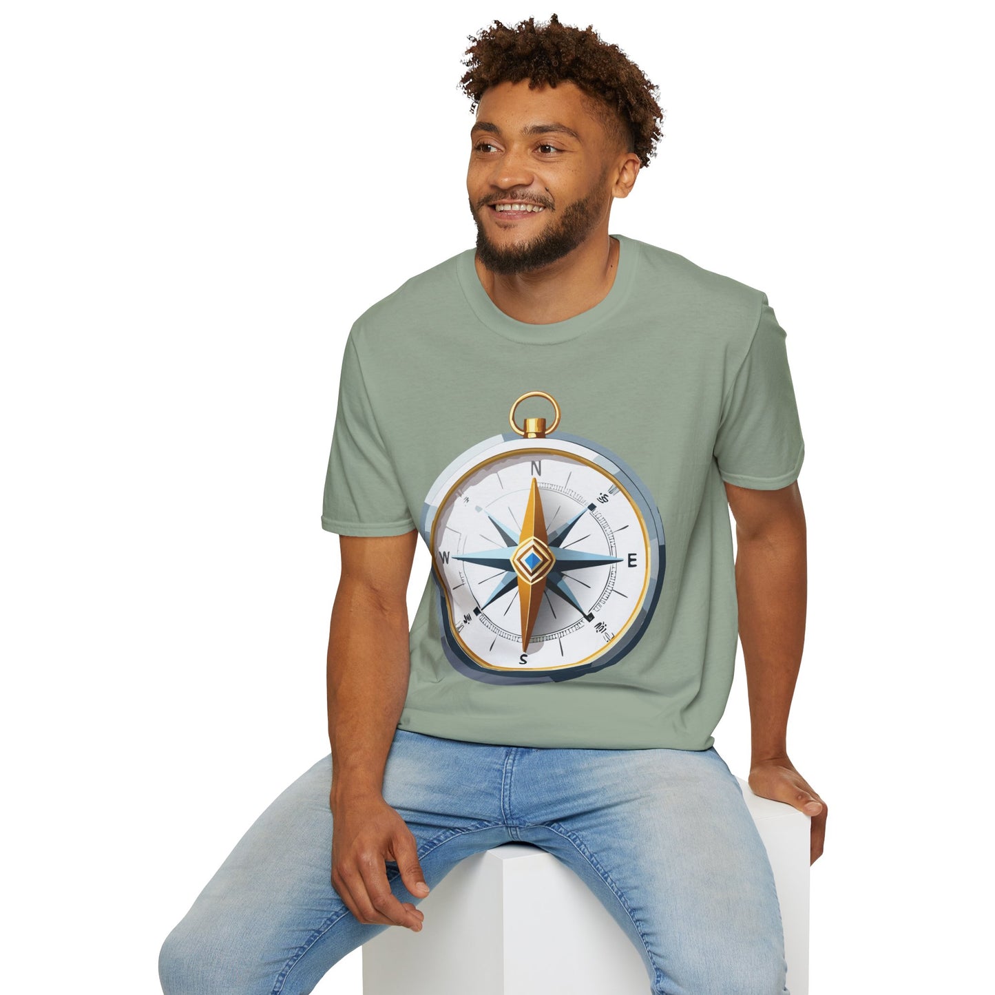Compass T Shirt, Compass Shirt, Shirt with Compass, Navigator Shirt