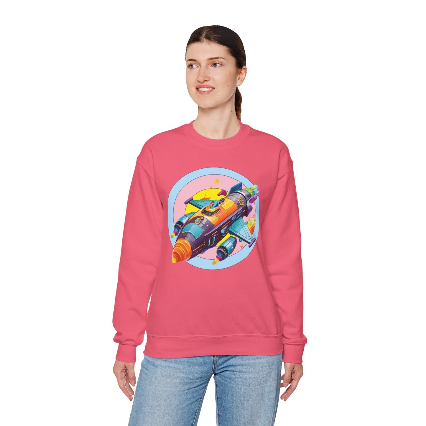 Space Shuttle Sweatshirt, Cosmic Sweatshirt, Astronaut Sweatshirt, Space Cosmic Sweatshirt