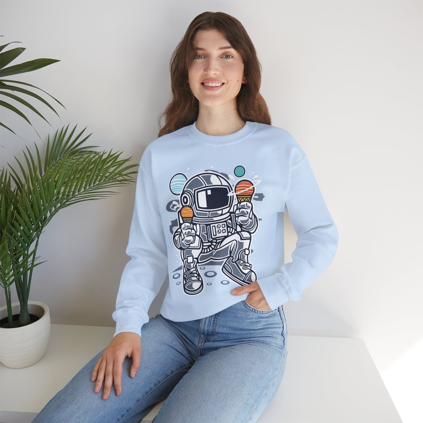 Space Shuttle Sweatshirt, Cosmic Sweatshirt, Astronaut Sweatshirt, Space Cosmic Sweatshirt