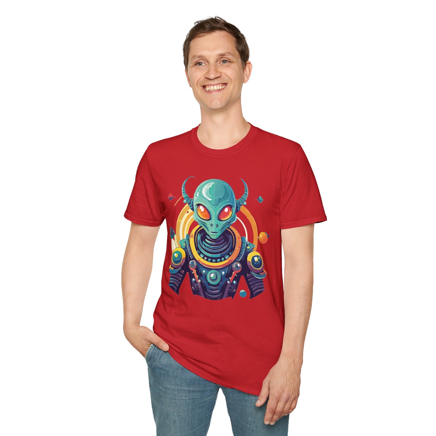 Alien T Shirt, Cosmos Shirt, Shirt with Aliens, Cosmo Shirts