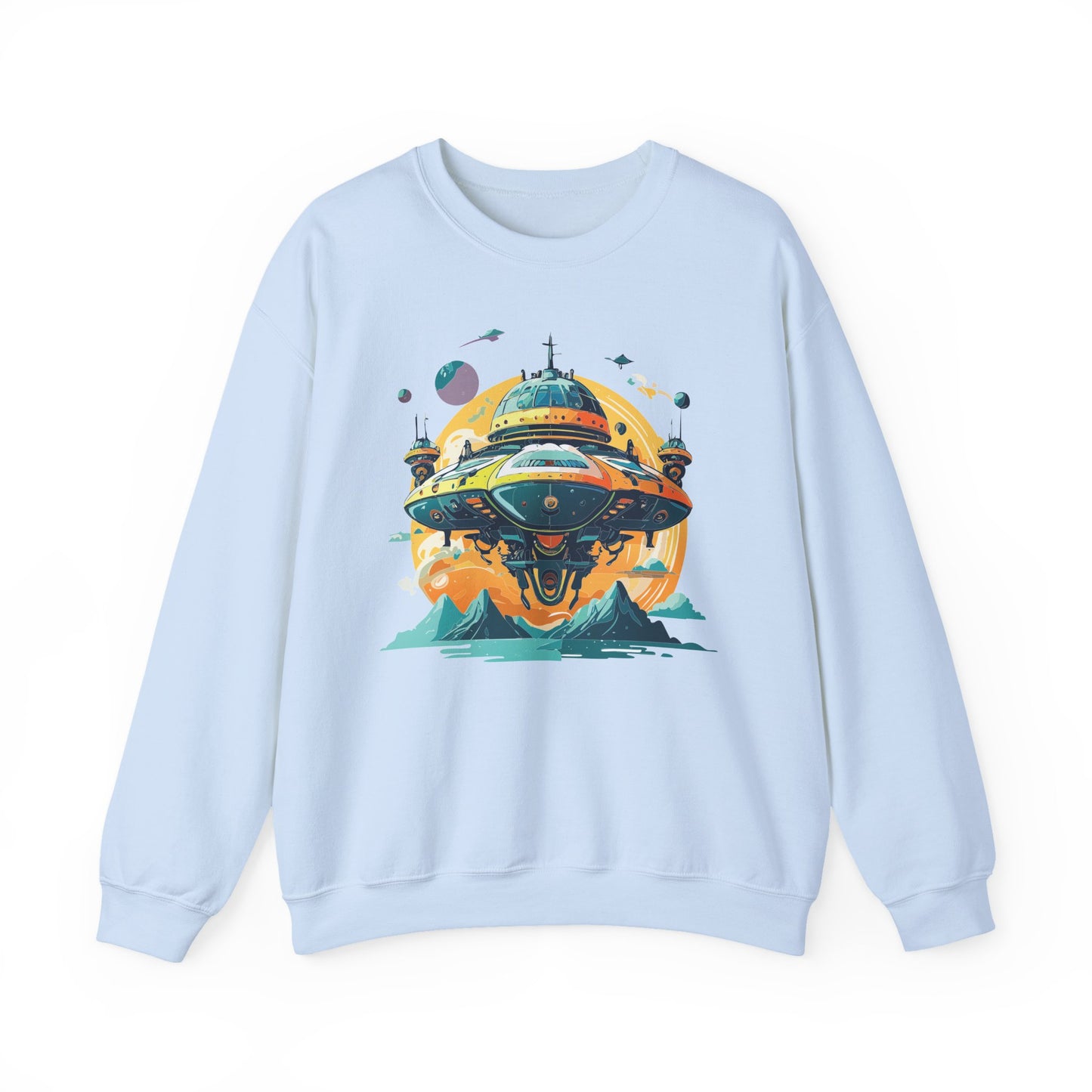 Space Shuttle Sweatshirt, Cosmic Sweatshirt, Astronaut Sweatshirt, Space Cosmic Sweatshirt