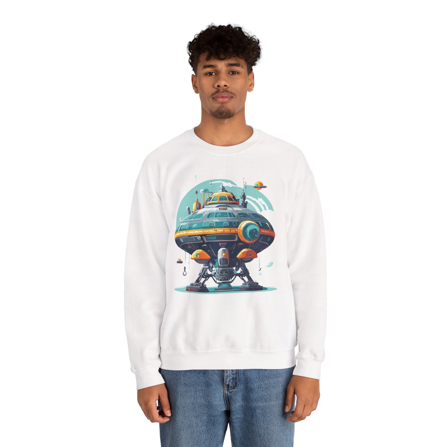 Space Shuttle Sweatshirt, Cosmic Sweatshirt, Astronaut Sweatshirt, Space Cosmic Sweatshirt