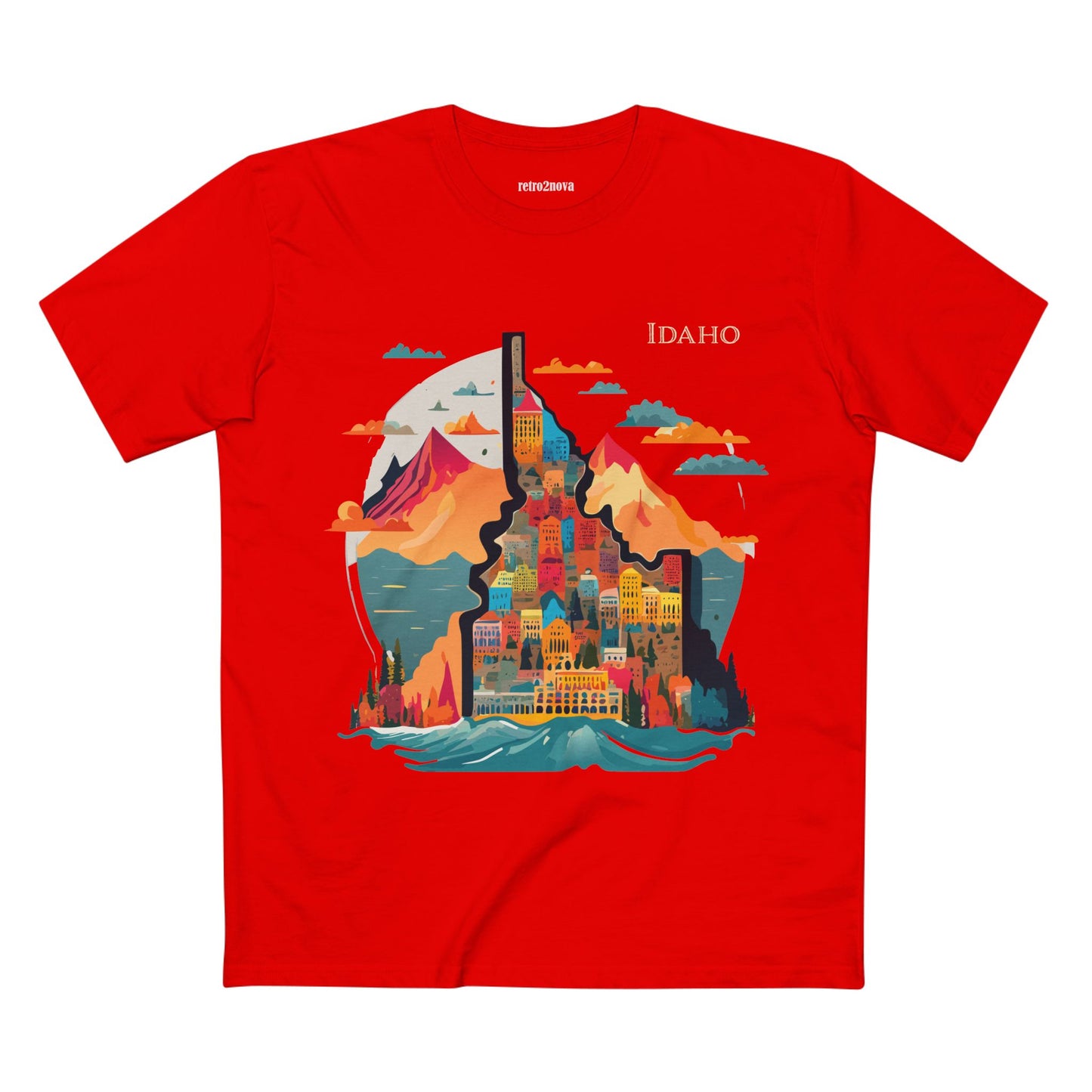 US State Shirts, Idaho Shirt