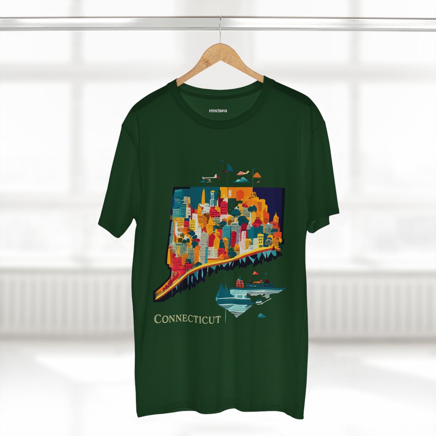US State Shirts, Connecticut Shirt