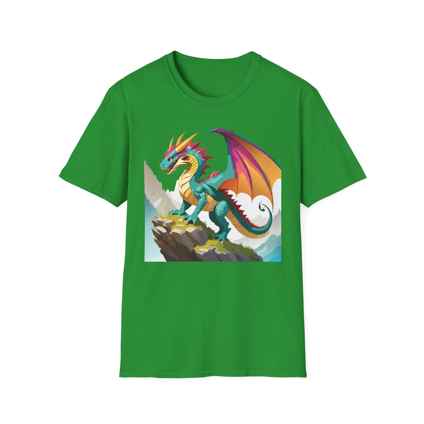 Dragon T Shirt, Dragon Shirt, Shirt with Animals, Animal Shirt