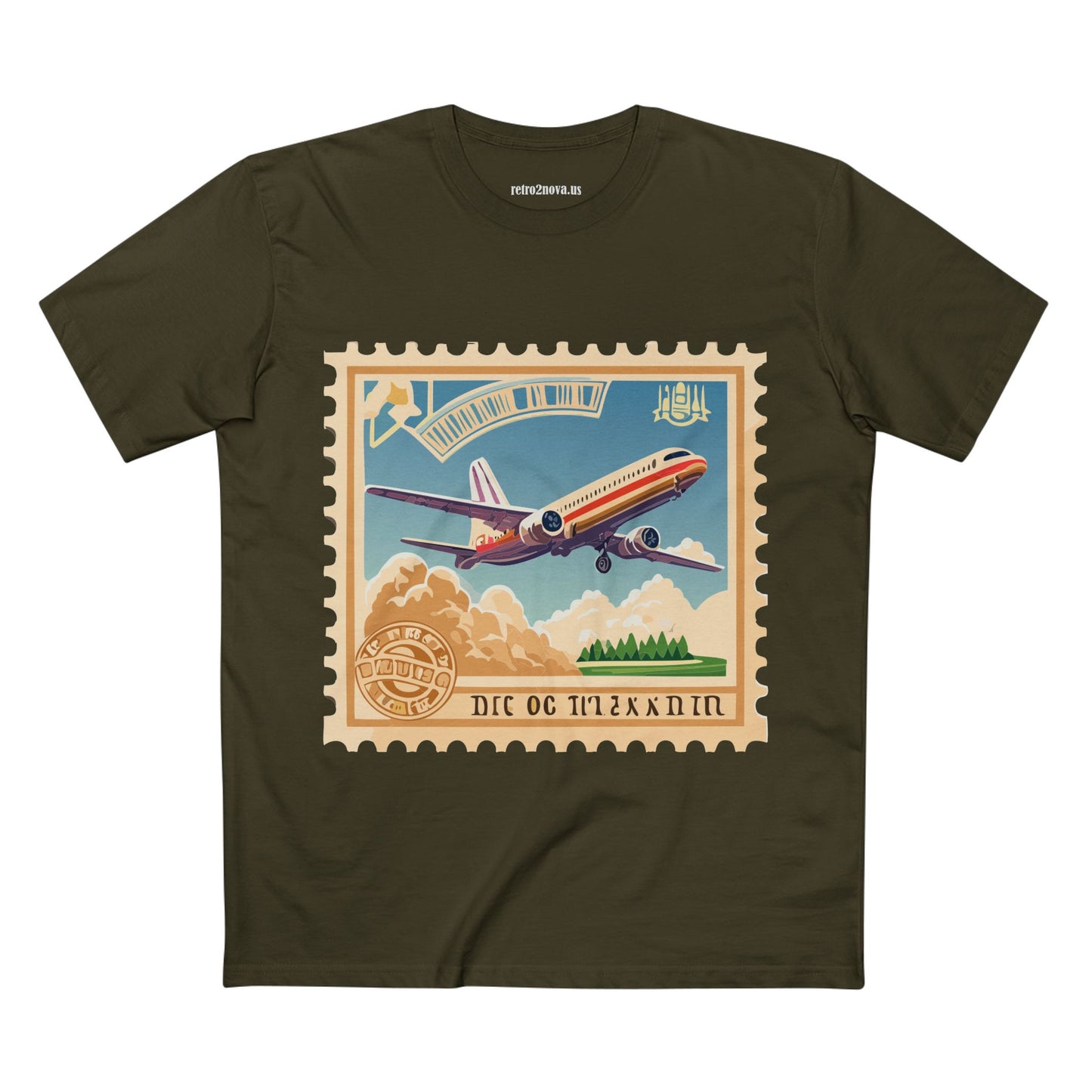 Stamp Shirt, Postage Stamp Shirt