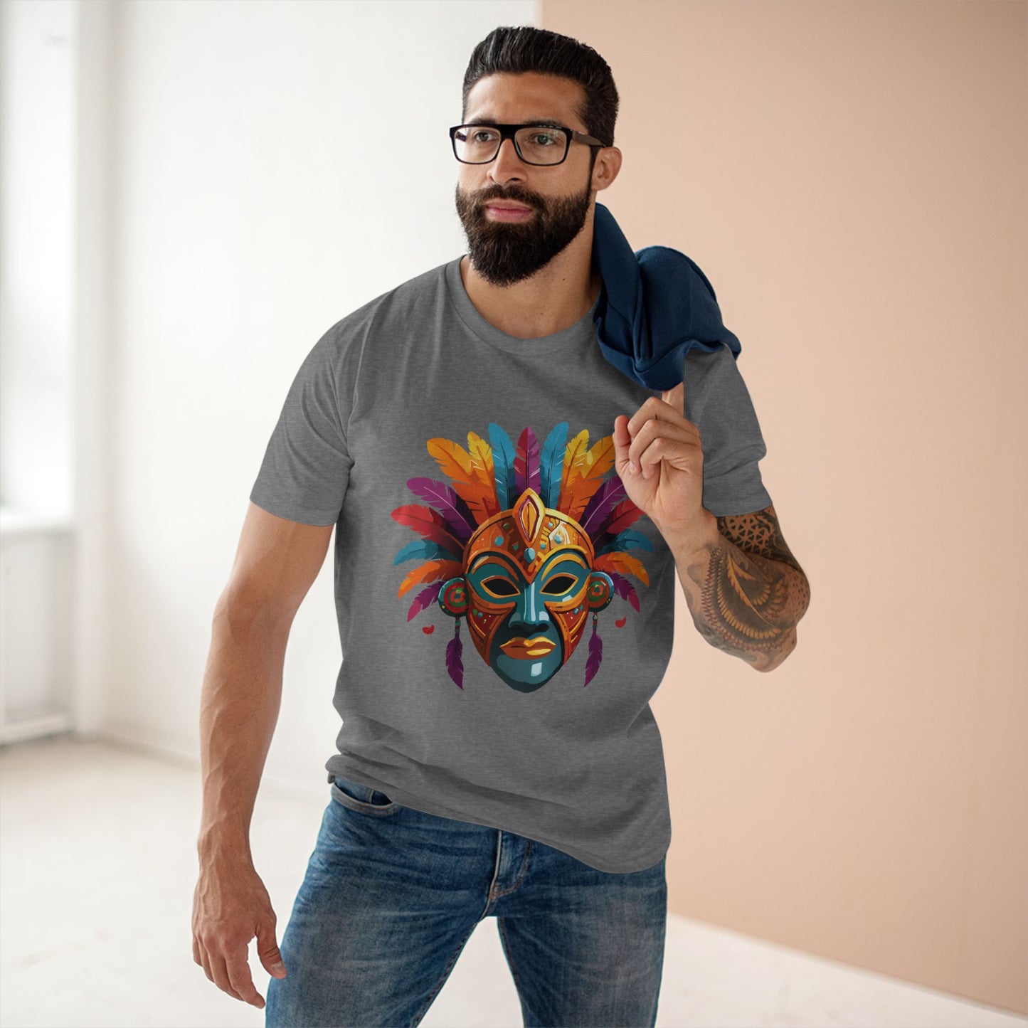 Mask Shirt, Shirt with Face - SudokuS