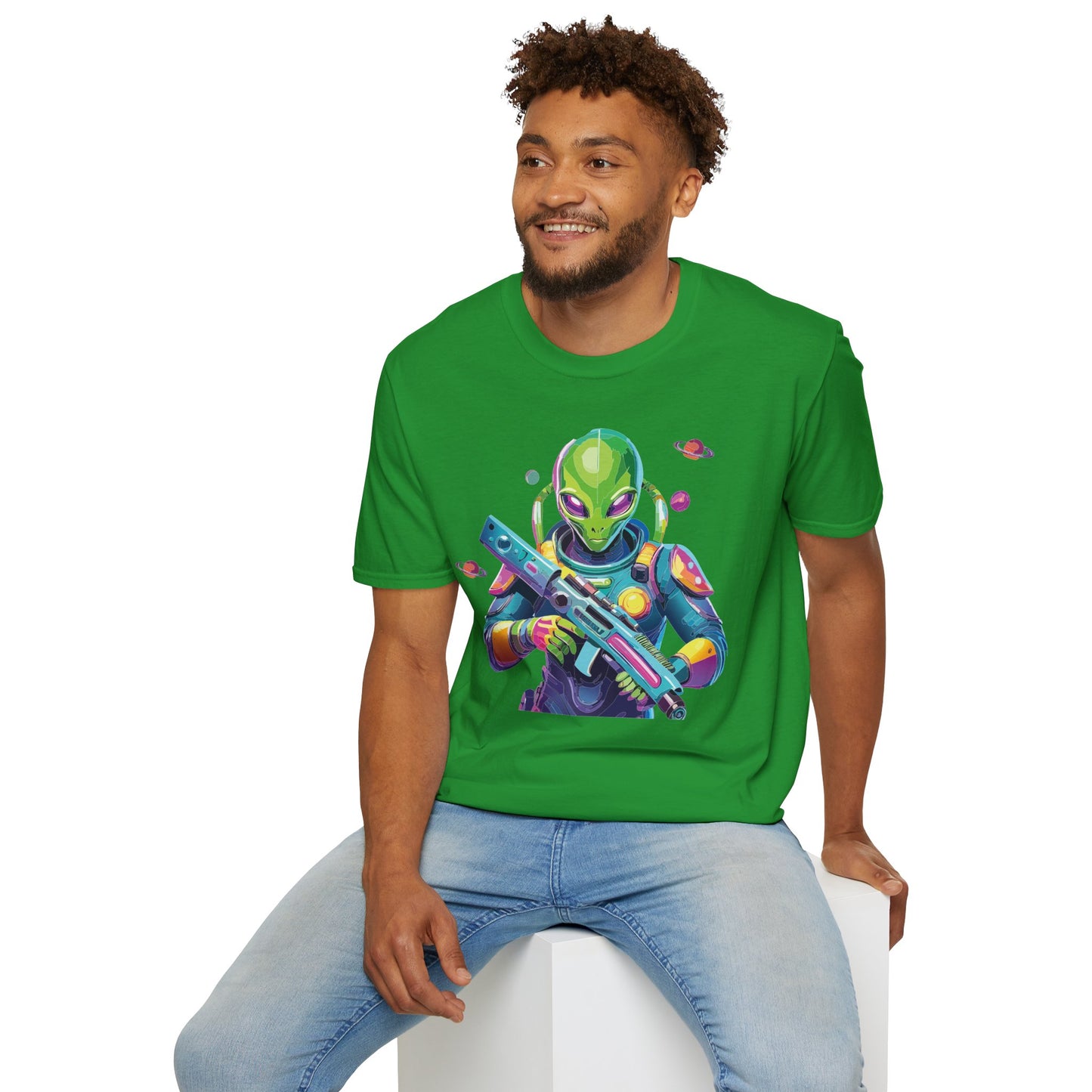 Alien T Shirt, Cosmos Shirt, Shirt with Aliens, Cosmo Shirts