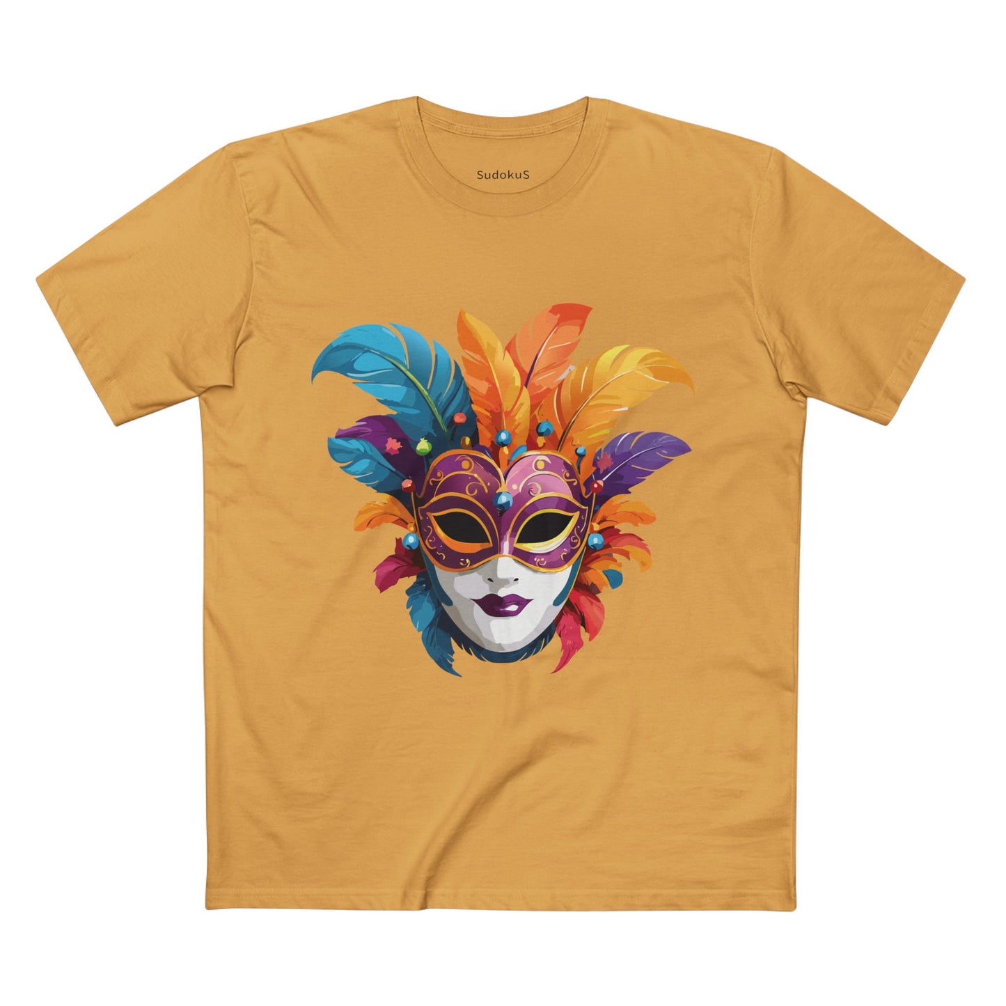 Mask Shirt, Shirt with Face - SudokuS