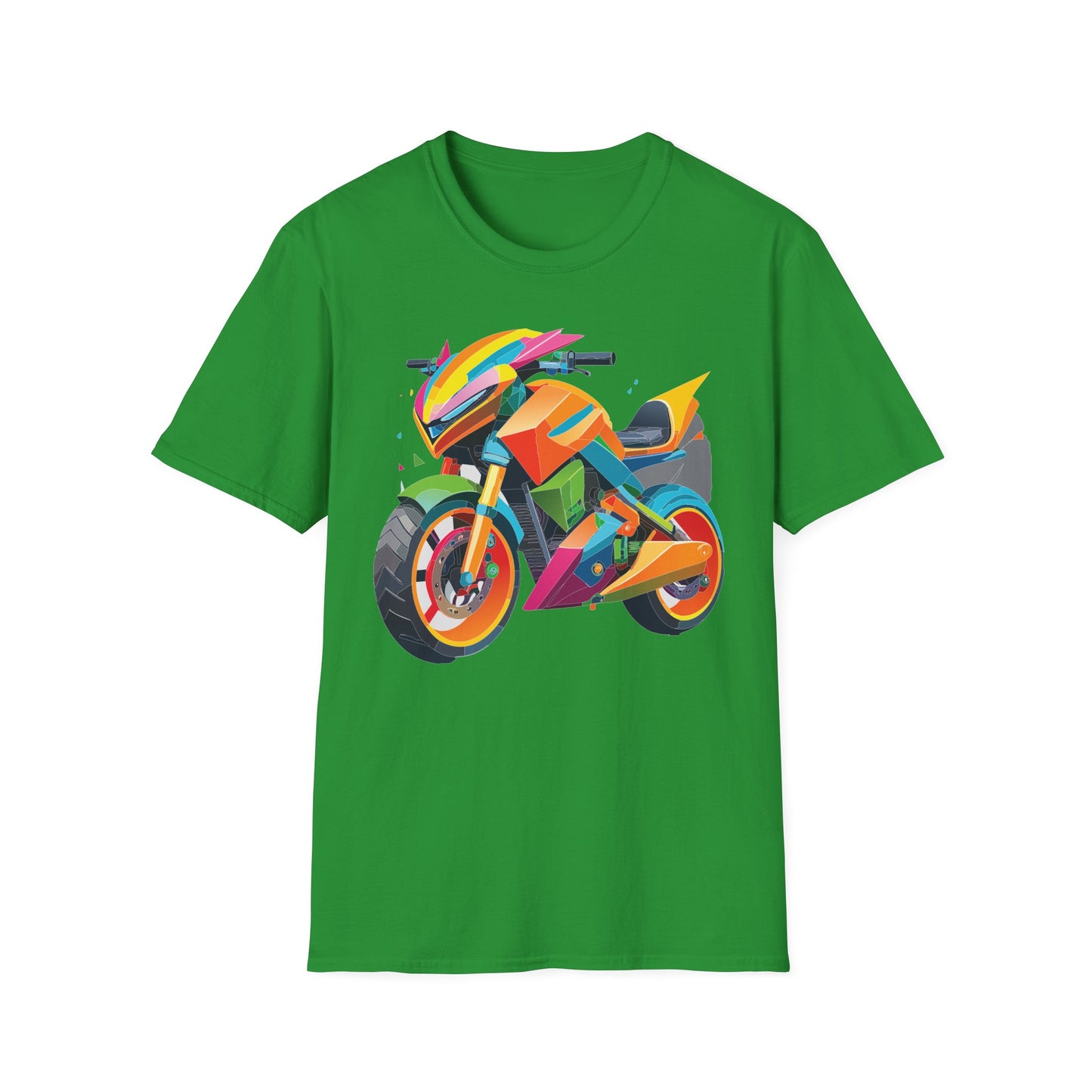 Bike T Shirt, Moto Shirt, Shirt with Motorcycle, MTB T Shirts