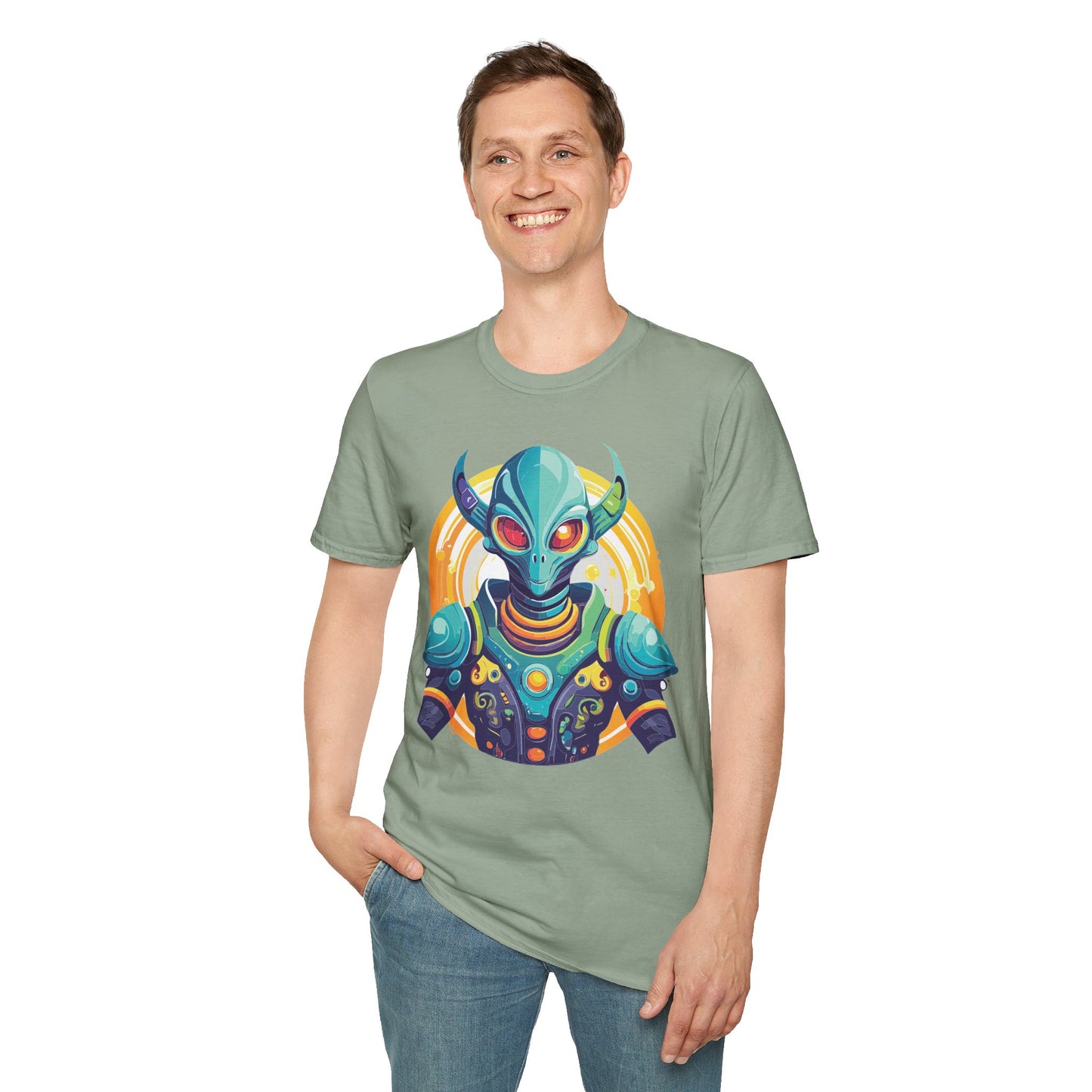 Alien T Shirt, Cosmos Shirt, Shirt with Aliens, Cosmo Shirts