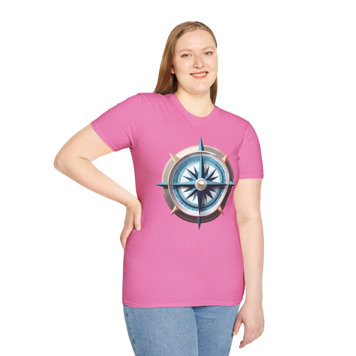 Compass T Shirt, Compass Shirt, Shirt with Compass, Navigator Shirt