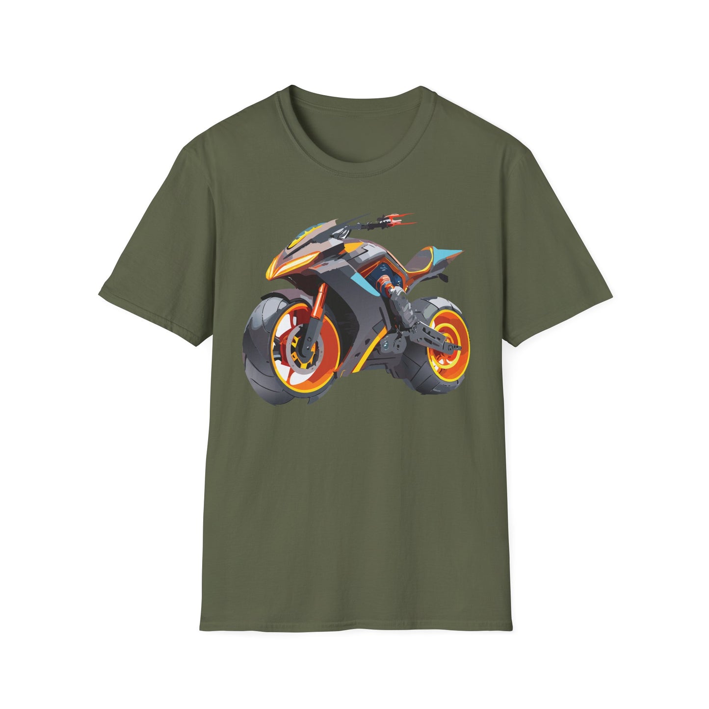 Bike T Shirt, Moto Shirt, Shirt with Motorcycle, MTB T Shirts