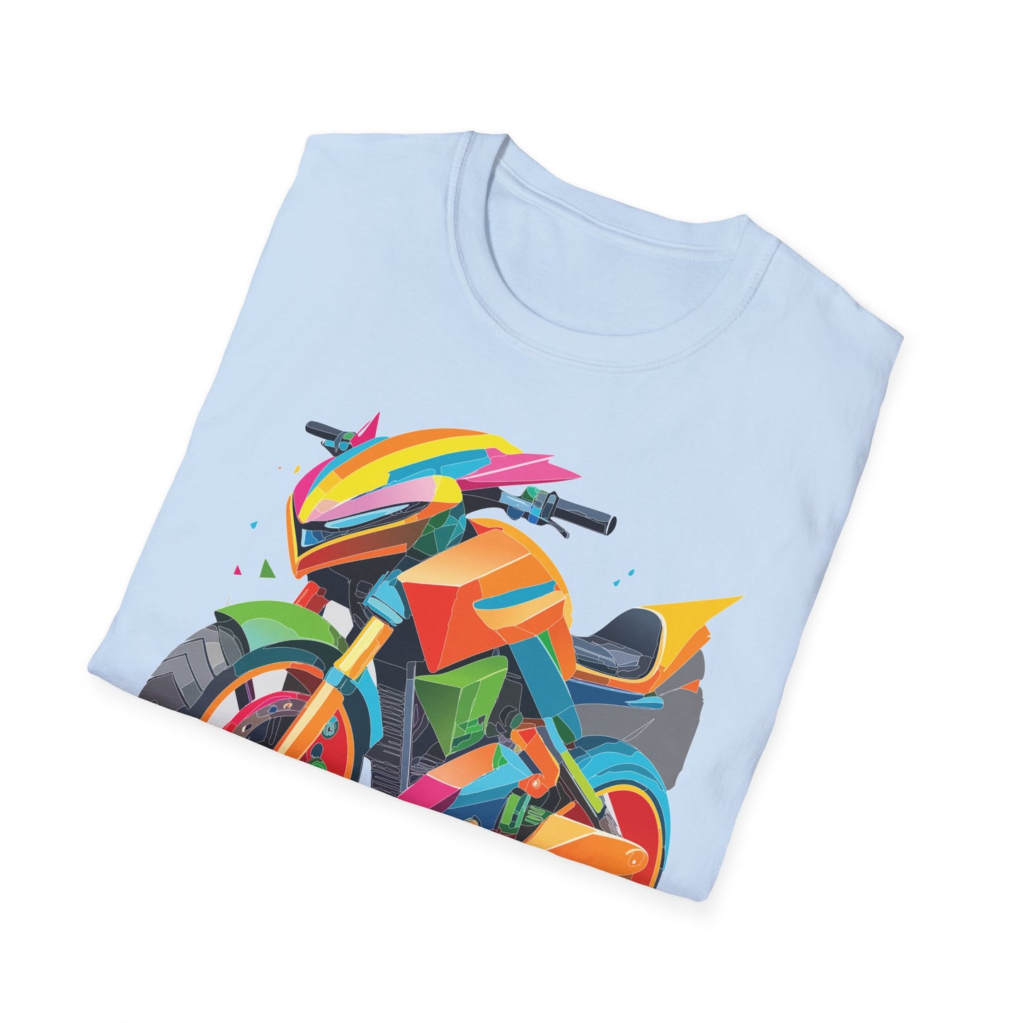 Bike T Shirt, Moto Shirt, Shirt with Motorcycle, MTB T Shirts