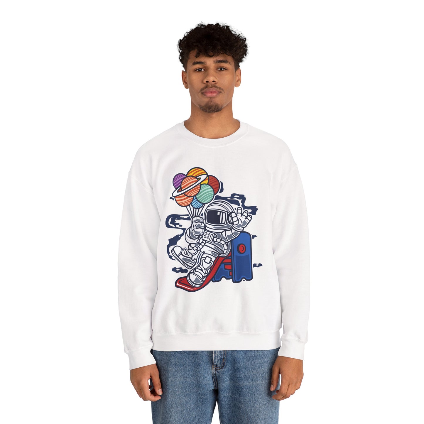 Space Shuttle Sweatshirt, Cosmic Sweatshirt, Astronaut Sweatshirt, Space Cosmic Sweatshirt