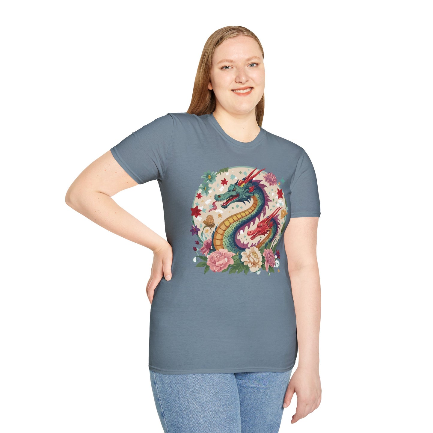 Dragon T Shirt, Dragon Shirt, Shirt with Animals, Animal Shirt