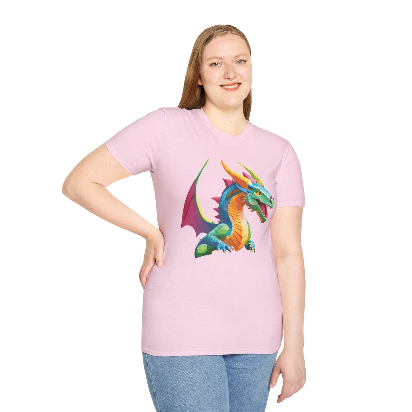 Dragon T Shirt, Dragon Shirt, Shirt with Animals, Animal Shirt