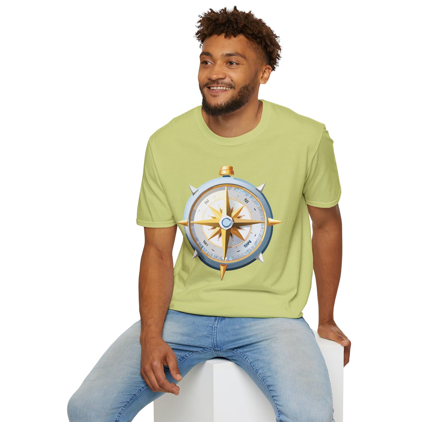 Compass T Shirt, Compass Shirt, Shirt with Compass, Navigator Shirt