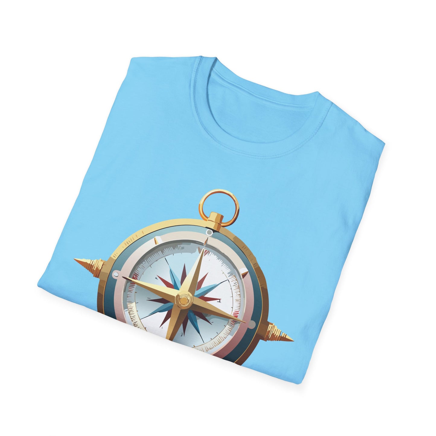 Compass T Shirt, Compass Shirt, Shirt with Compass, Navigator Shirt