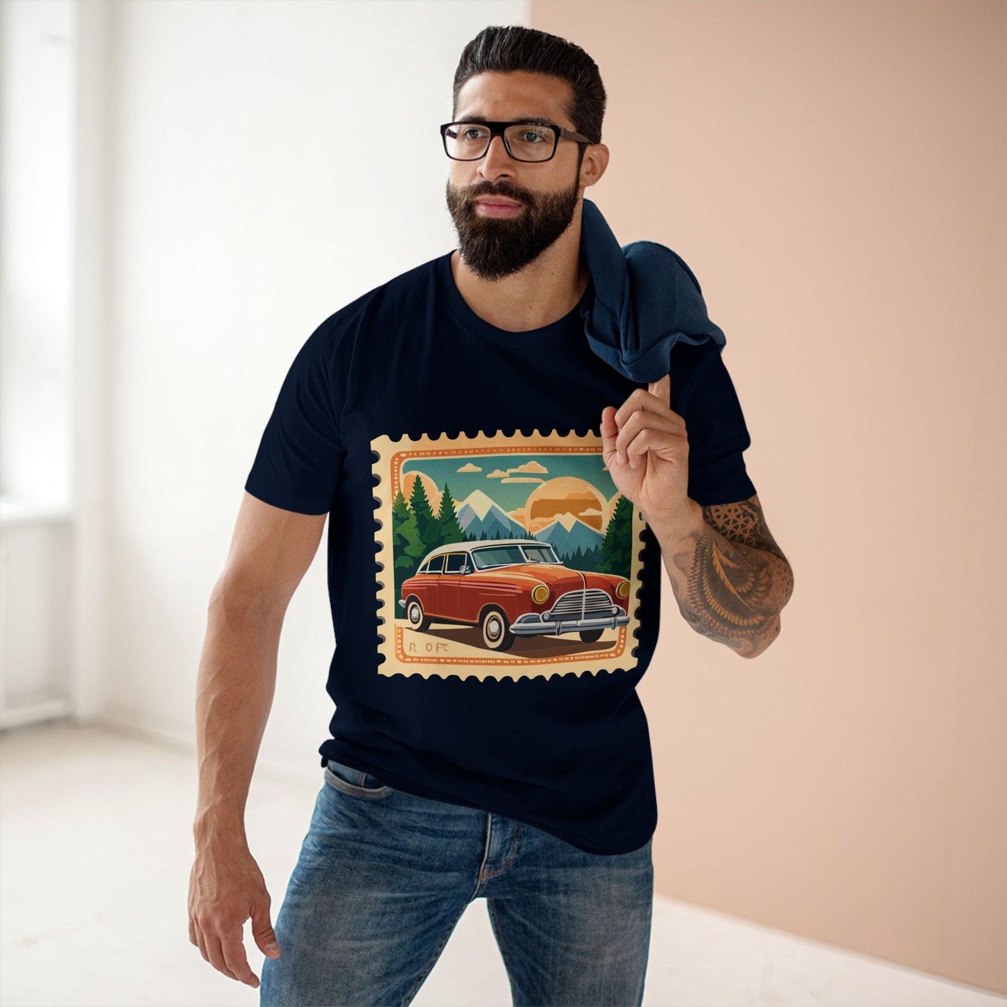 Stamp Shirt, Postage Stamp Shirt