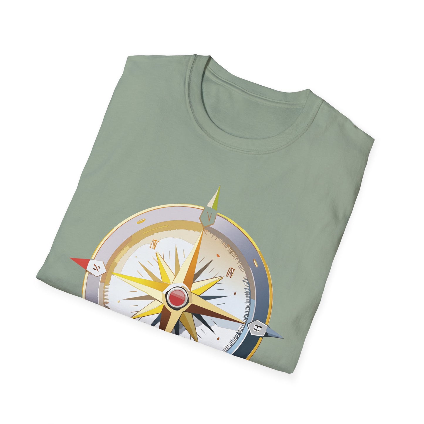 Compass T Shirt, Compass Shirt, Shirt with Compass, Navigator Shirt