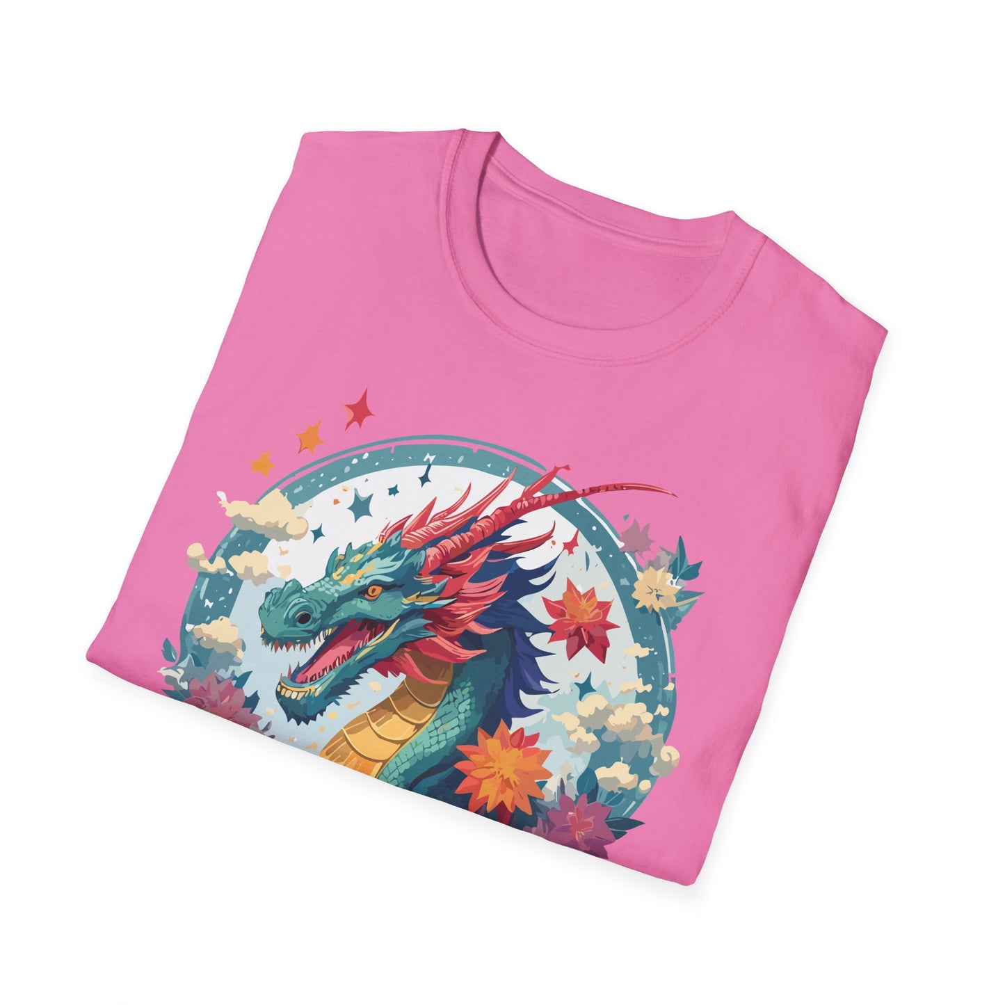 Dragon T Shirt, Dragon Shirt, Shirt with Animals, Animal Shirt