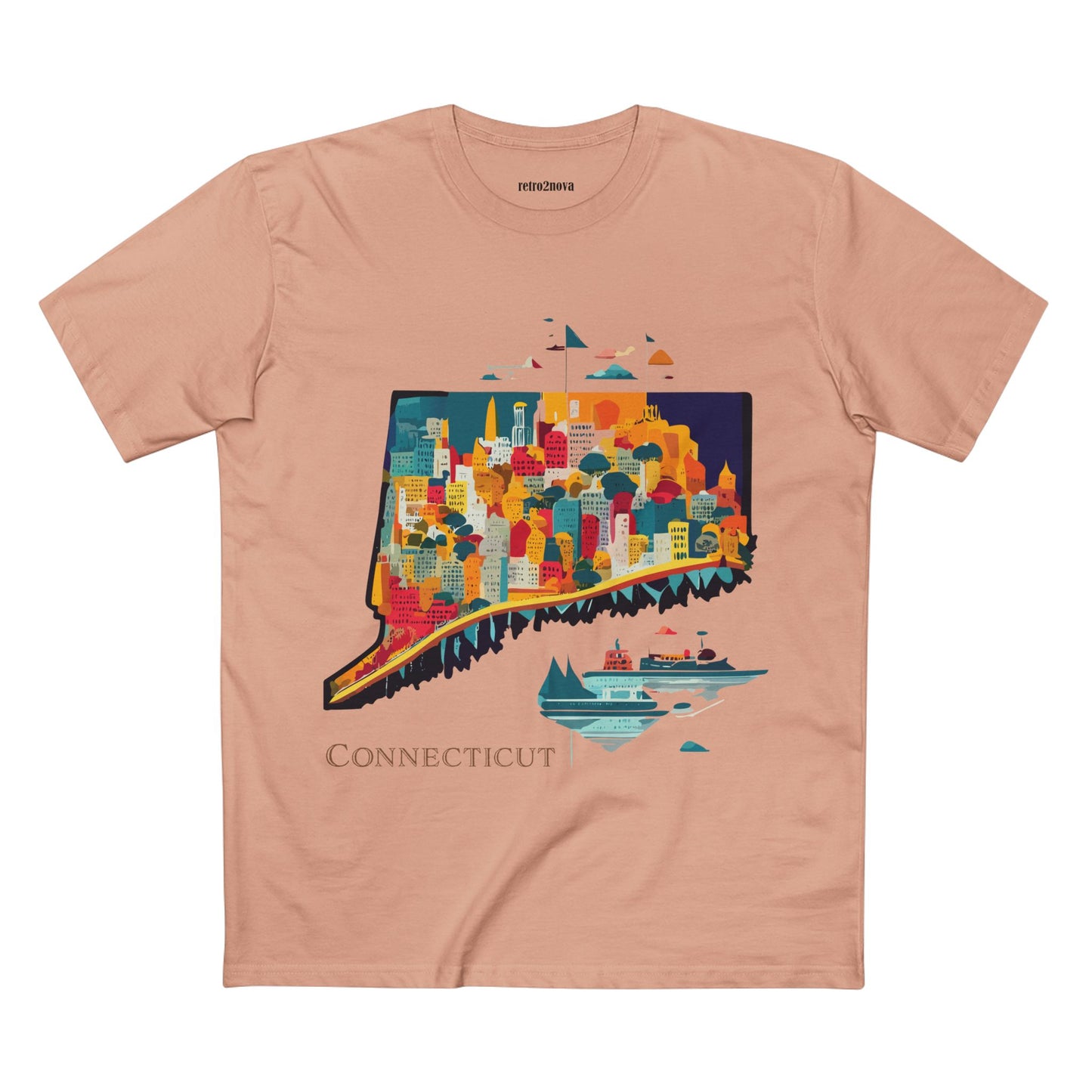 US State Shirts, Connecticut Shirt