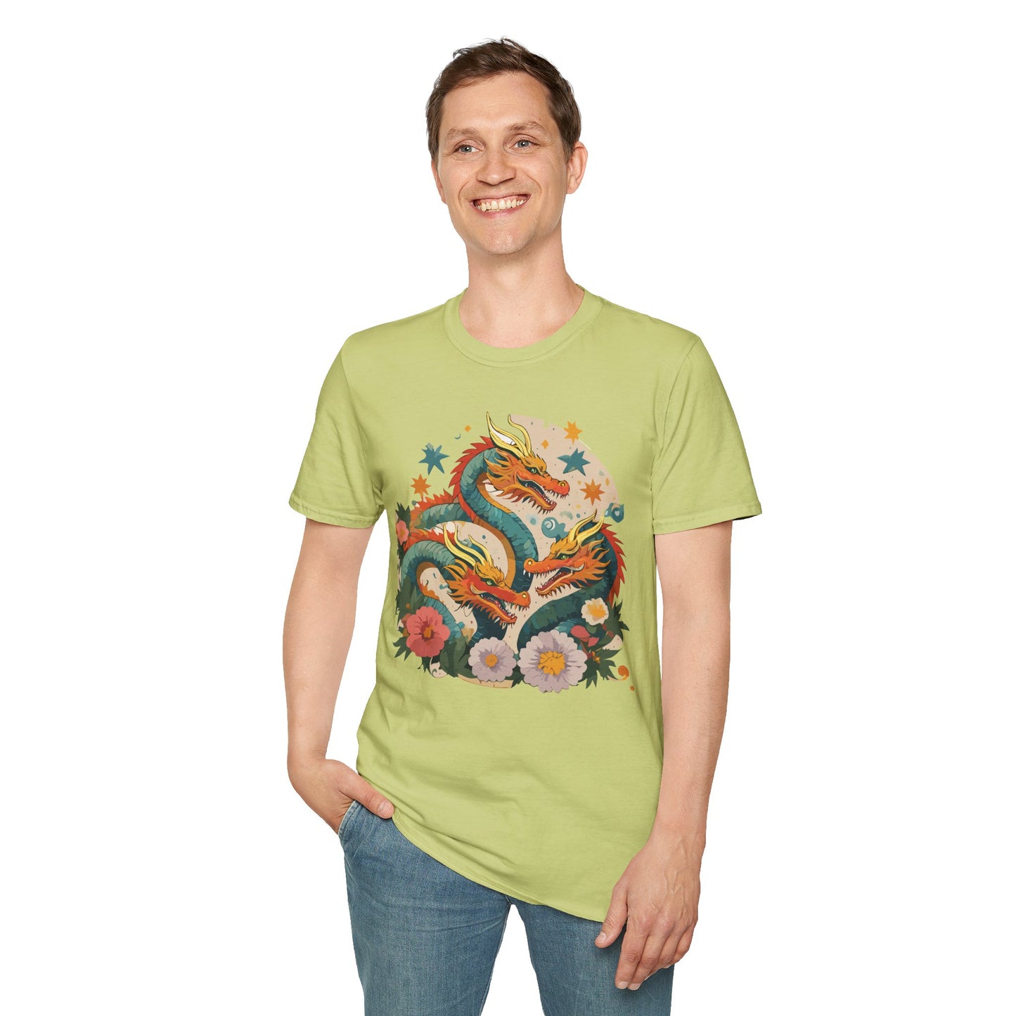 Dragon T Shirt, Dragon Shirt, Shirt with Animals, Animal Shirt