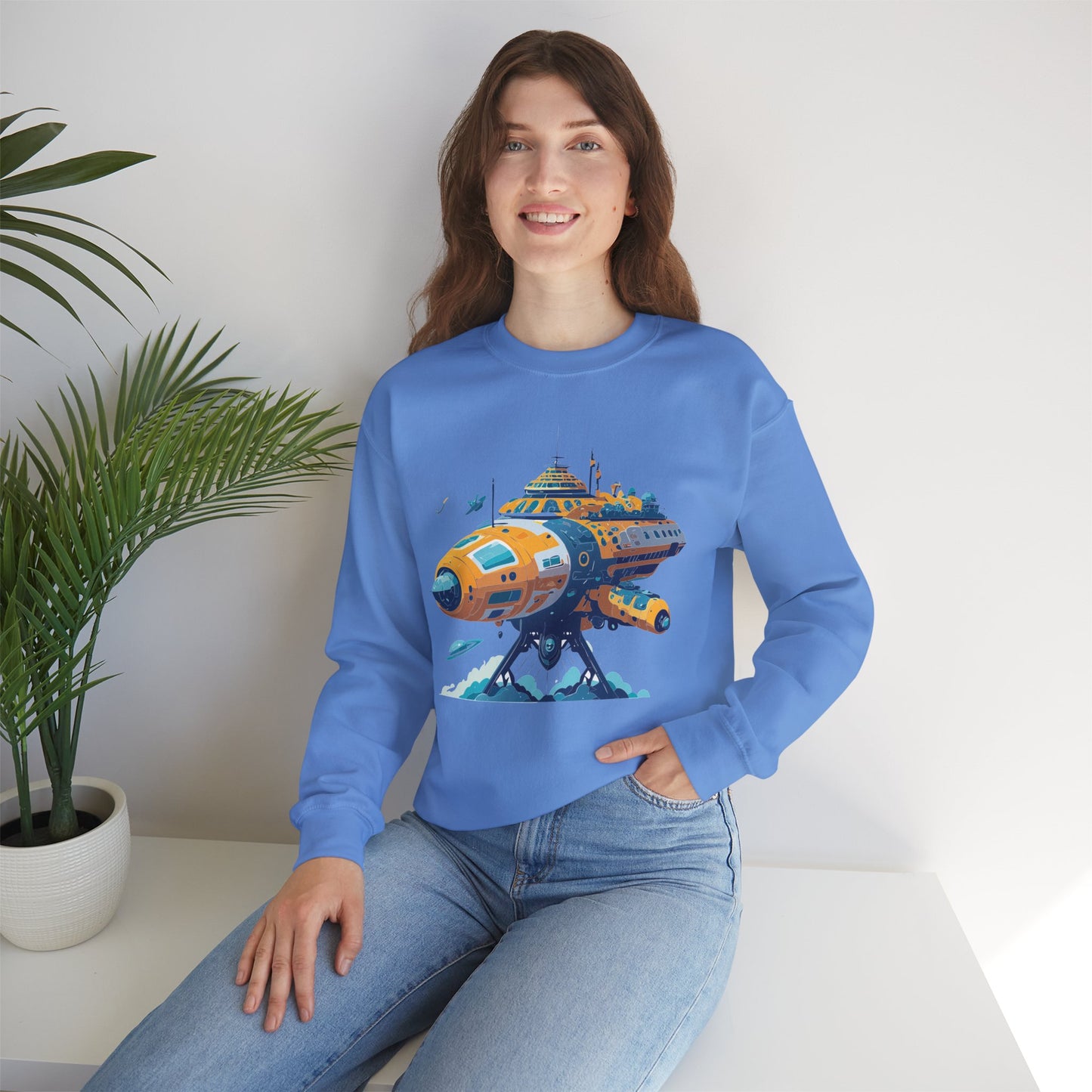 Space Shuttle Sweatshirt, Cosmic Sweatshirt, Astronaut Sweatshirt, Space Cosmic Sweatshirt