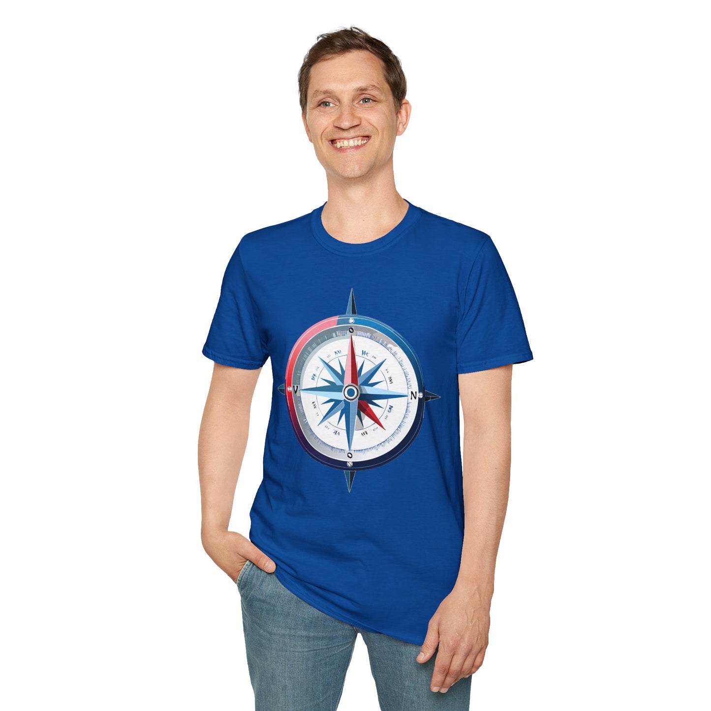 Compass T Shirt, Compass Shirt, Shirt with Compass, Navigator Shirt