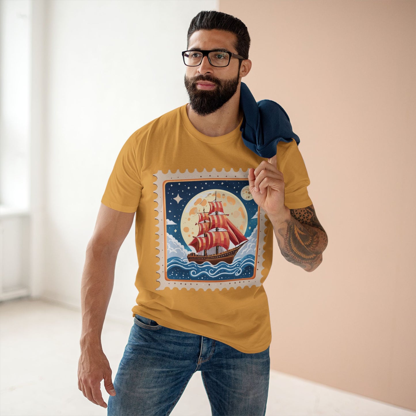 Stamp Shirt, Postage Stamp Shirt