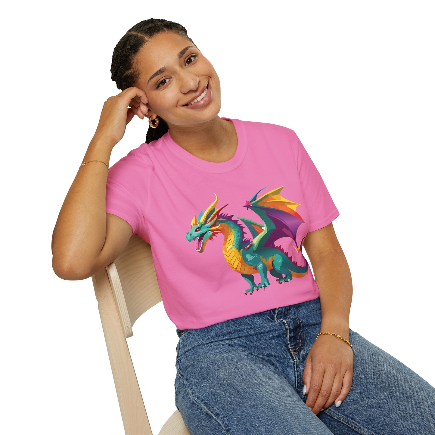 Dragon T Shirt, Dragon Shirt, Shirt with Animals, Animal Shirt