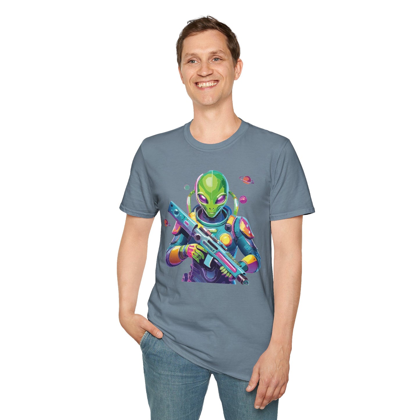 Alien T Shirt, Cosmos Shirt, Shirt with Aliens, Cosmo Shirts